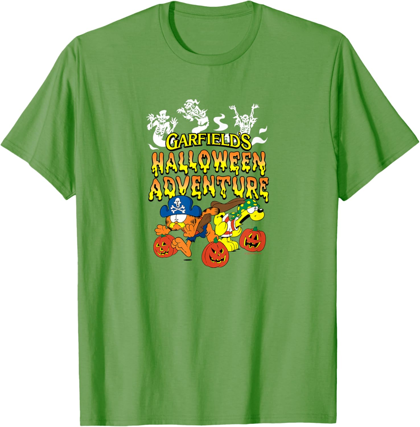 Garfield Halloween Adventure T-Shirt for Fun and Festive Style - 16