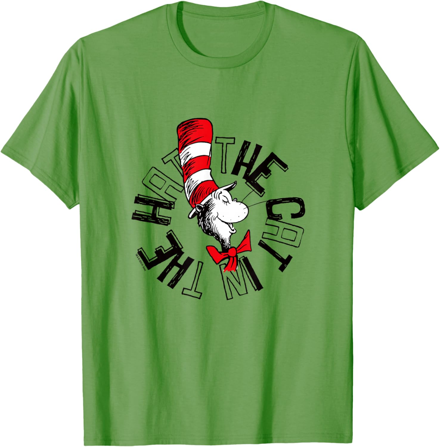 Official Cat in the Hat Circle Logo T-Shirt for Fun and Style - 13