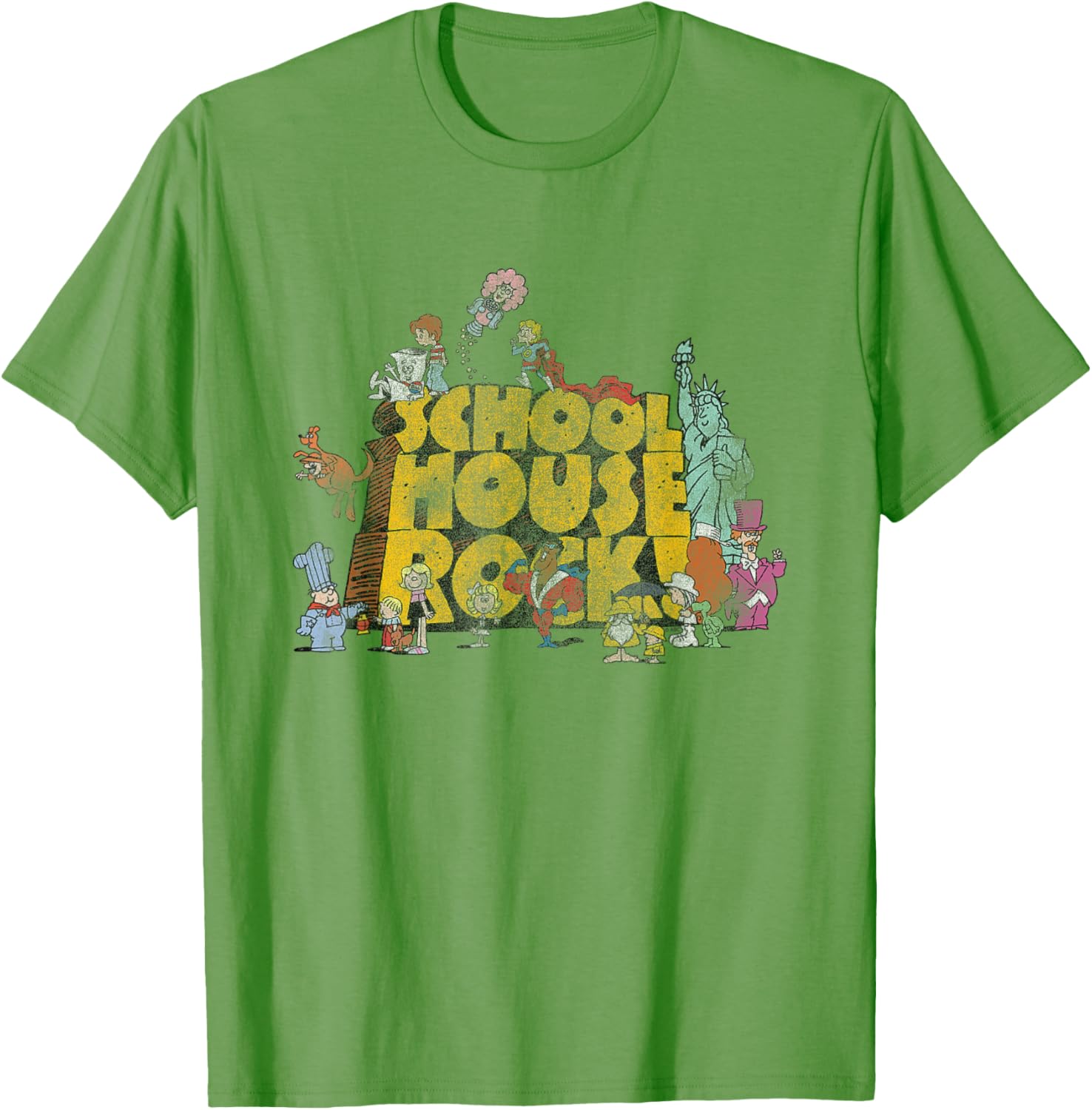 Ripple Junction Schoolhouse Rock Classic Cartoon Logo T-Shirt for Fans - 5