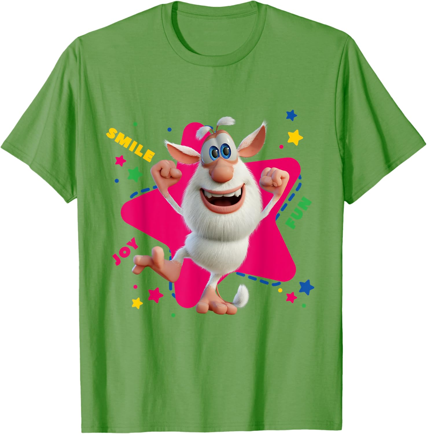 Star Joy Booba Fun T-Shirt for Kids - Comfortable and Cute Apparel - 4