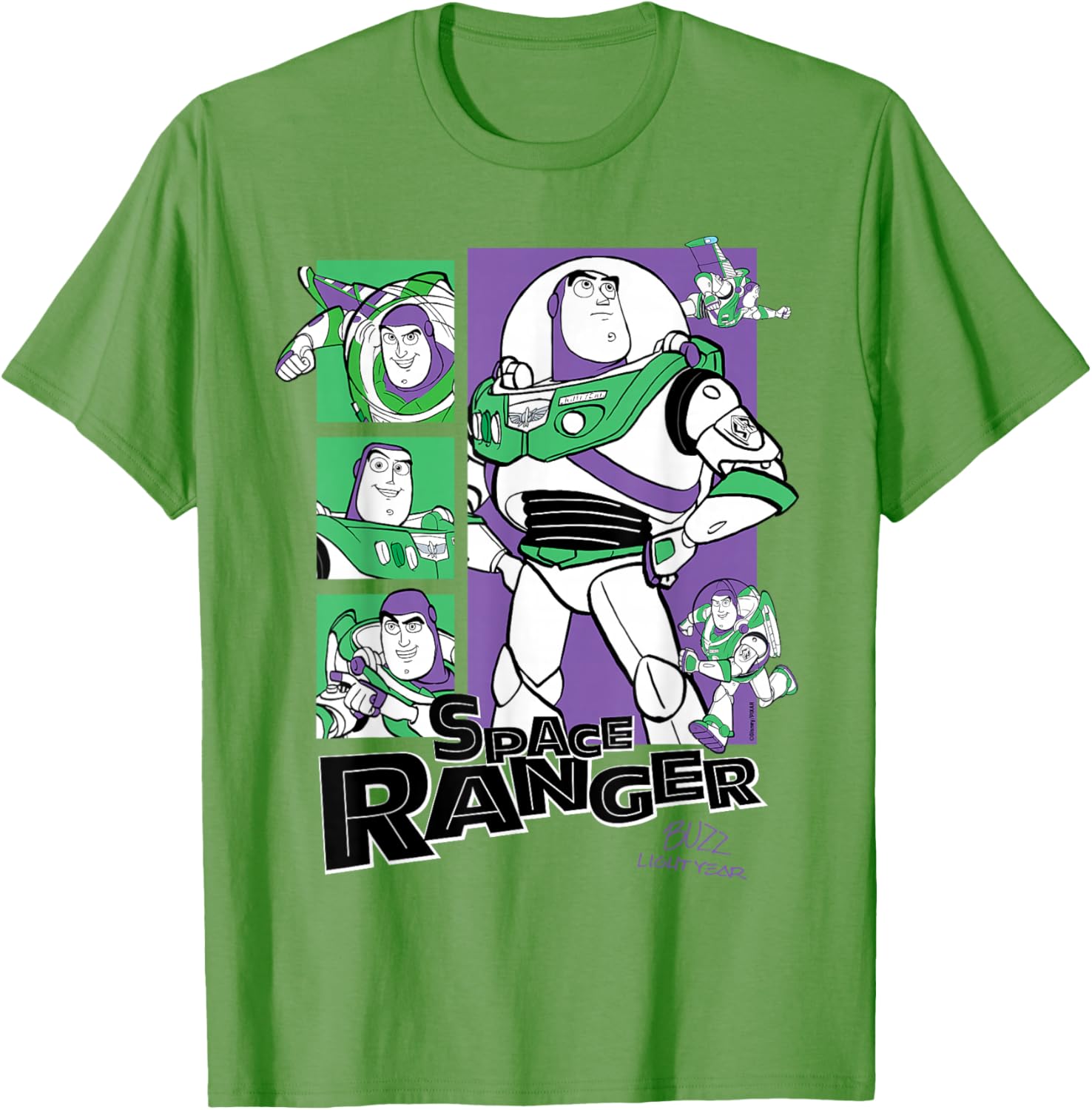 Toy Story Buzz Lightyear Signature T-Shirt for Kids and Adults - 4