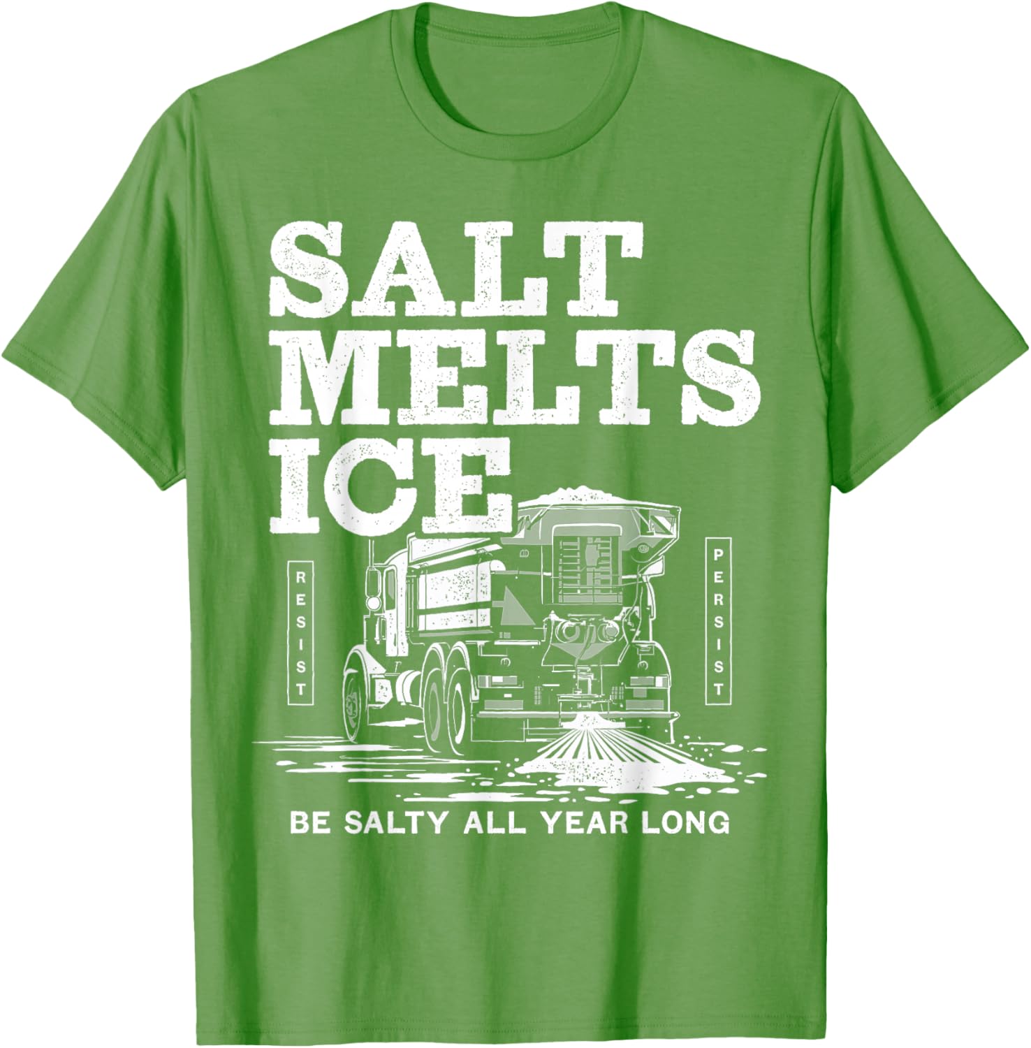 Salt Truck Resist Protest Graphic T-Shirt for Bold Statement Style - 20
