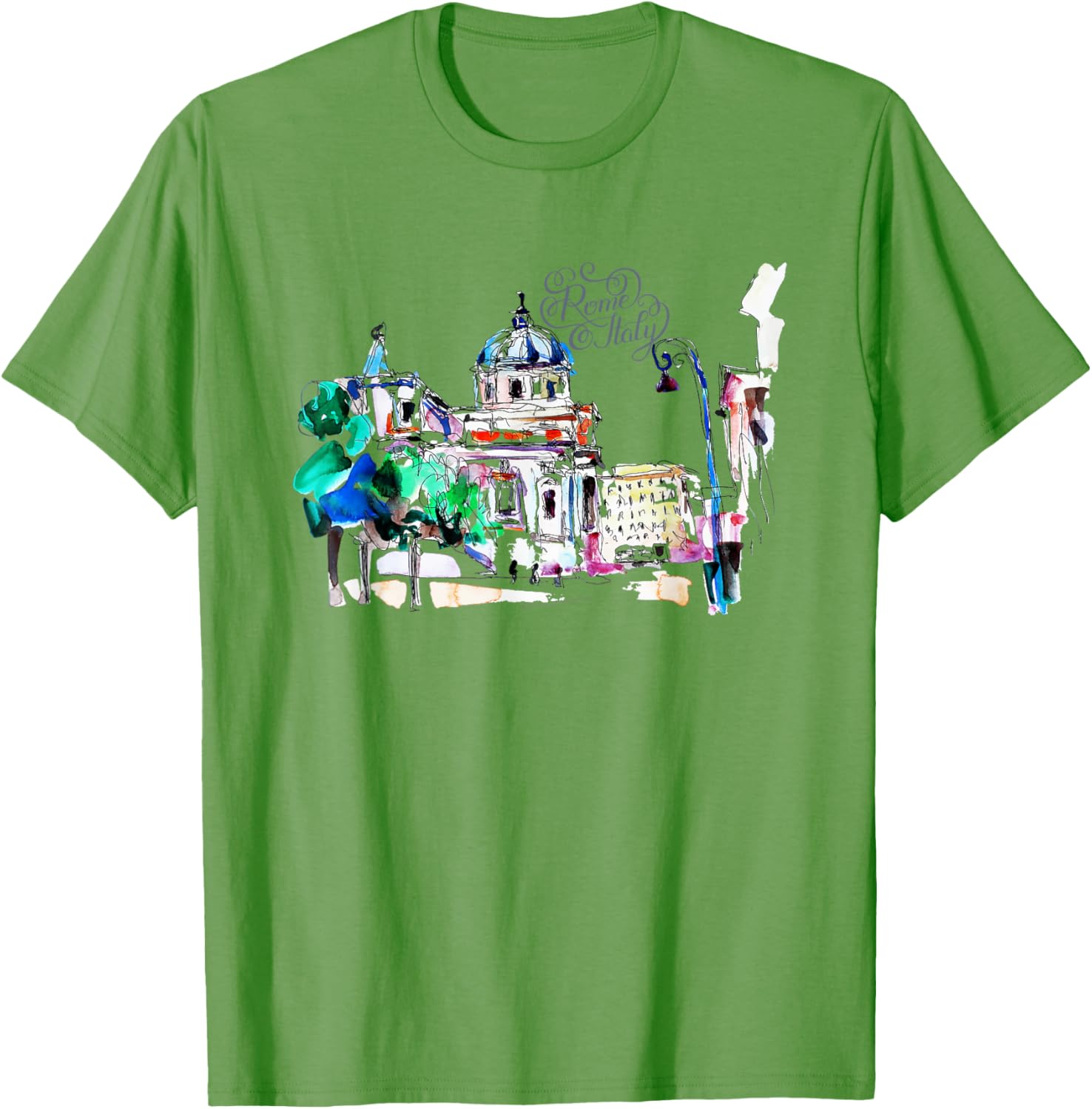 Retro Vintage Rome Italy Souvenir T-Shirt for Travelers and Tourists - 20
