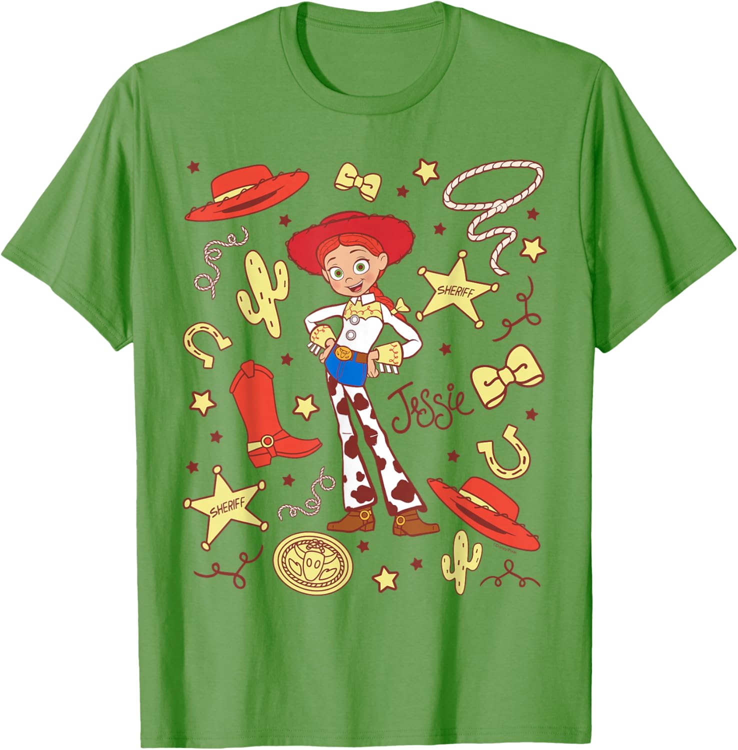 Toy Story Jessie Cowgirl Western Spirit T-Shirt for Kids and Adults - 15