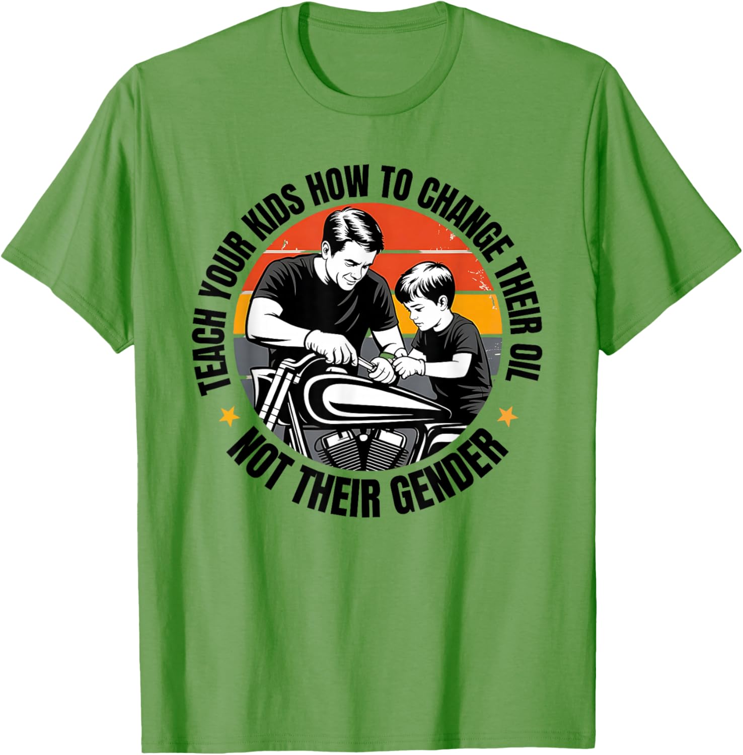 Teach Your Kids to Change Oil T-Shirt for Fun Family Activities - 10