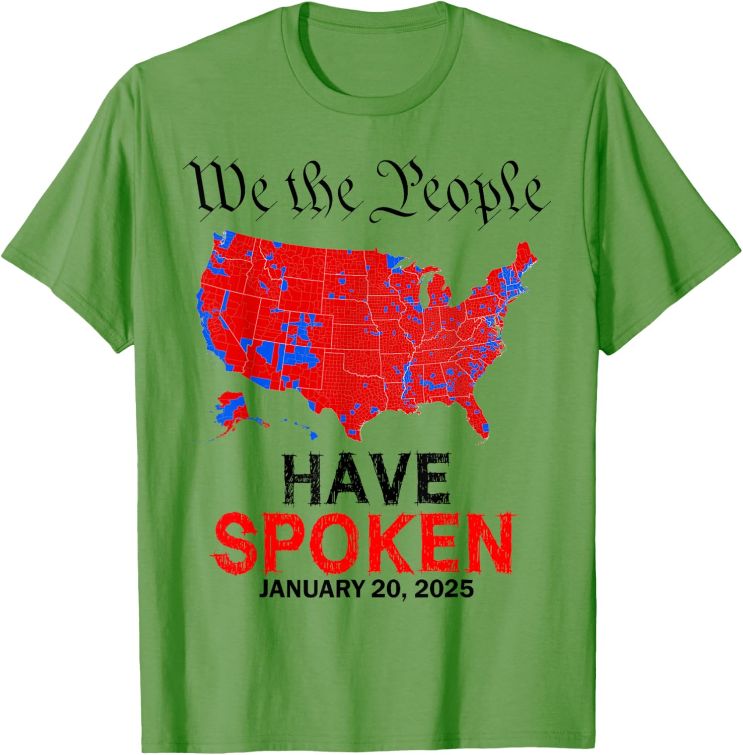 We The People Have Spoken January 20 2025 T-Shirt for Proud Americans - 3