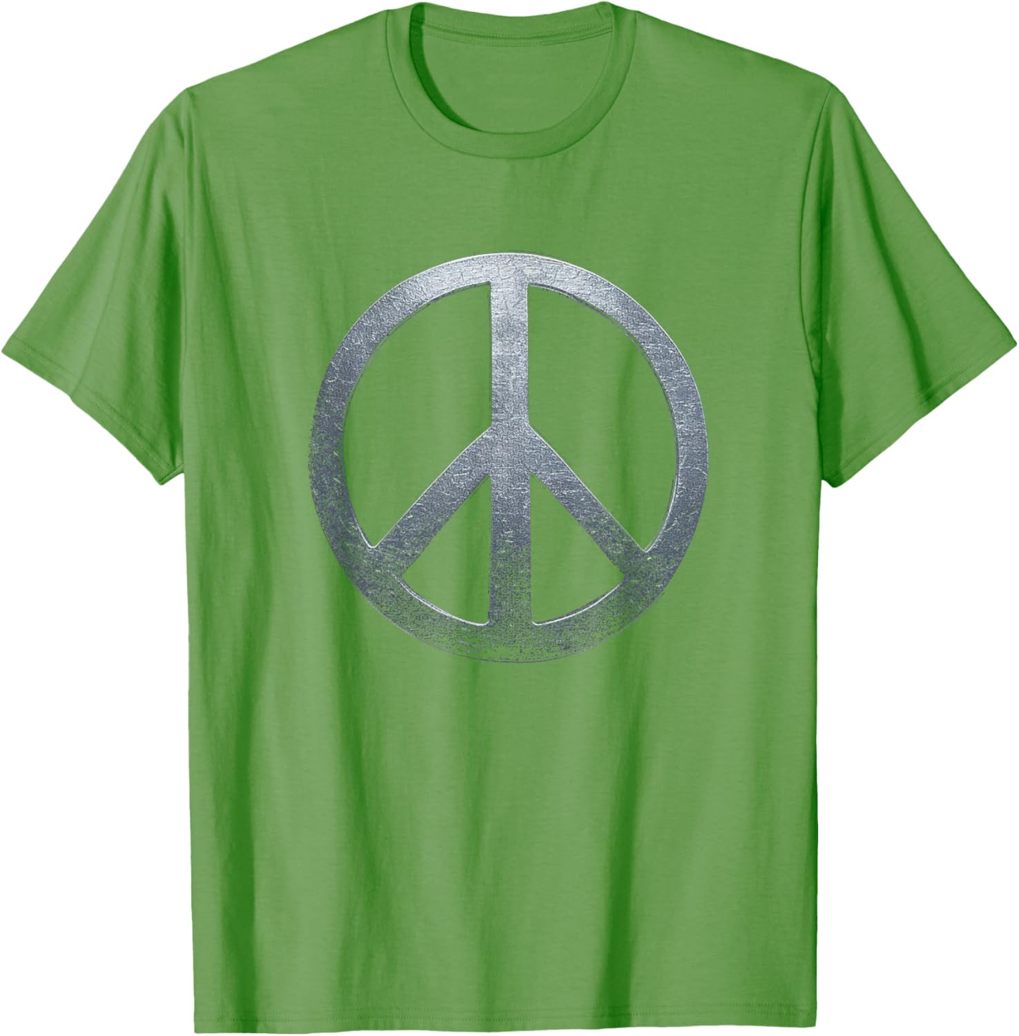 Weathered Stone Peace Sign T-Shirt for Comfortable, Stylish Everyday Wear - 13