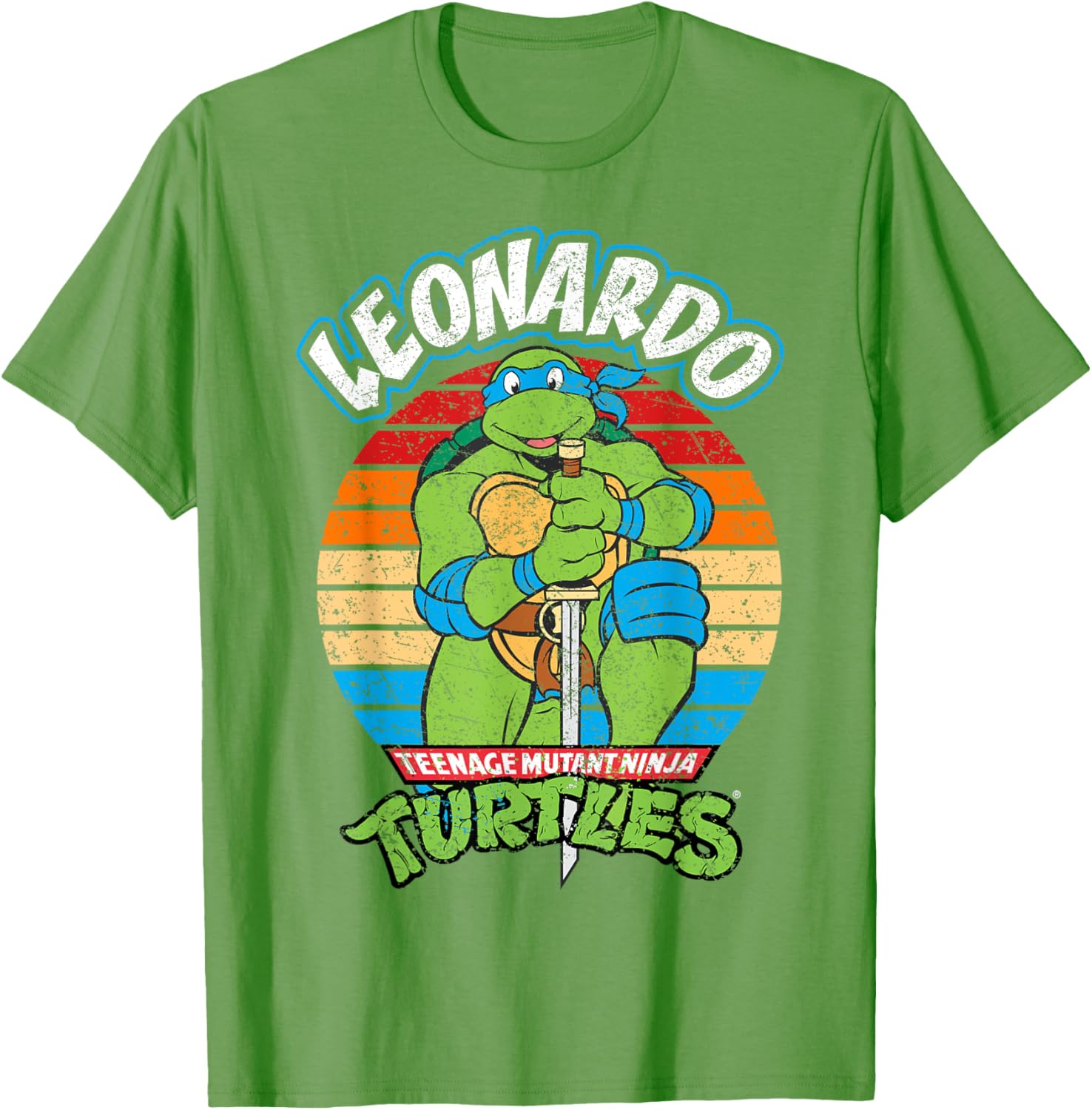 Teenage Mutant Ninja Turtles Leonardo Action T-Shirt for Fans - 6