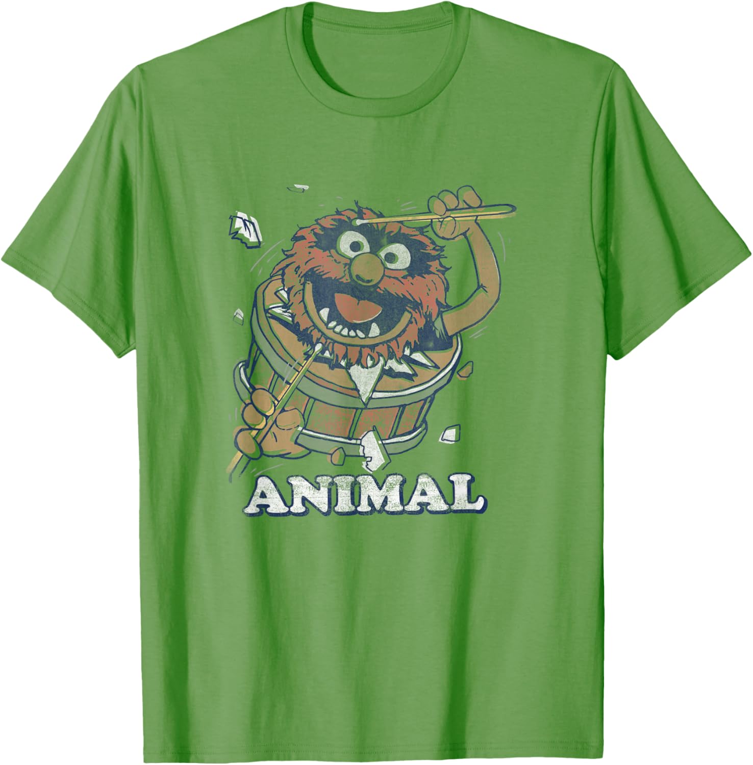 Vintage Disney Muppets Animal Drummer T-Shirt for Fans and Collectors - 10