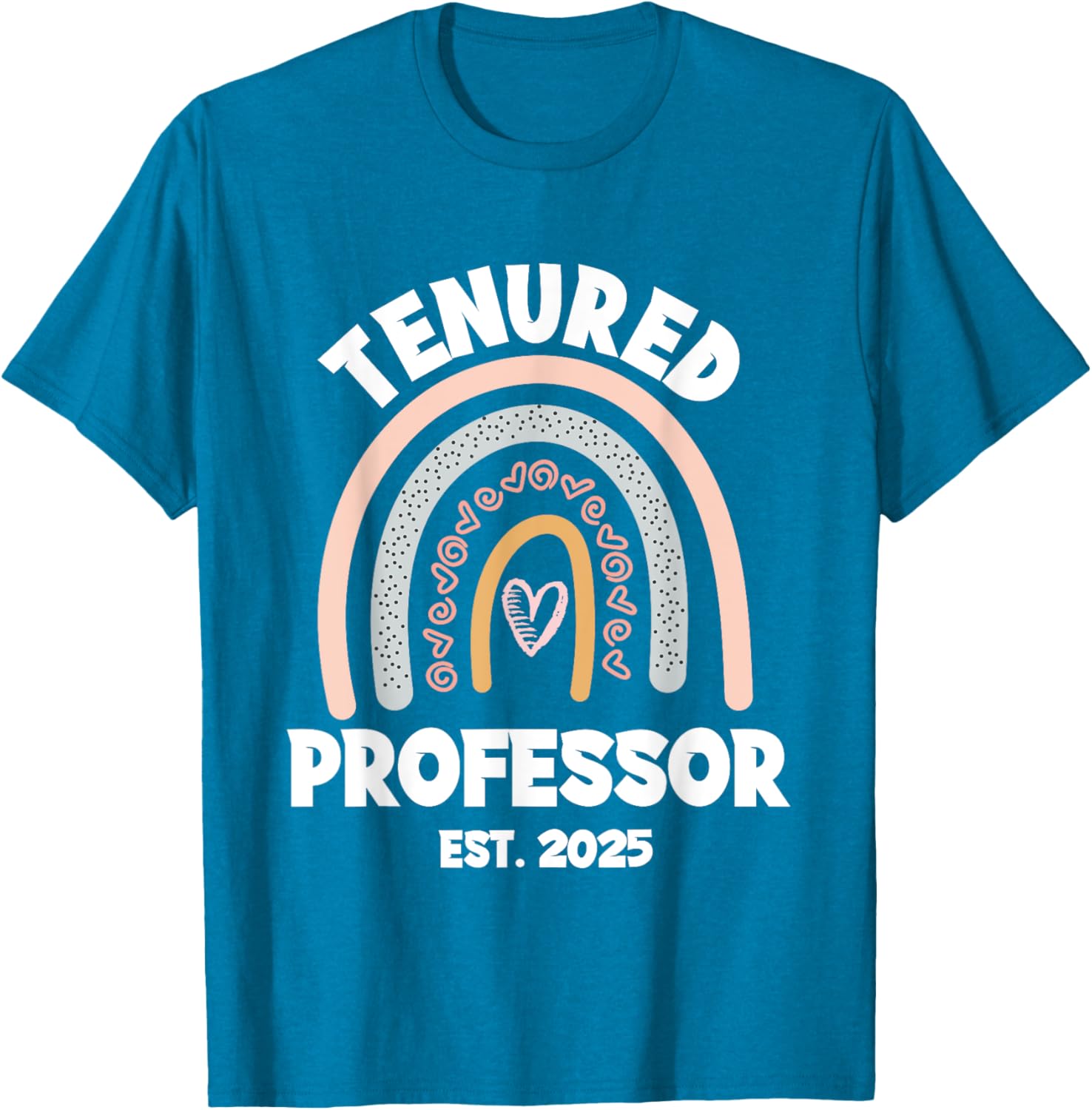 Tenured Professor 2025 Women in Academia T-Shirt for Educators - 3