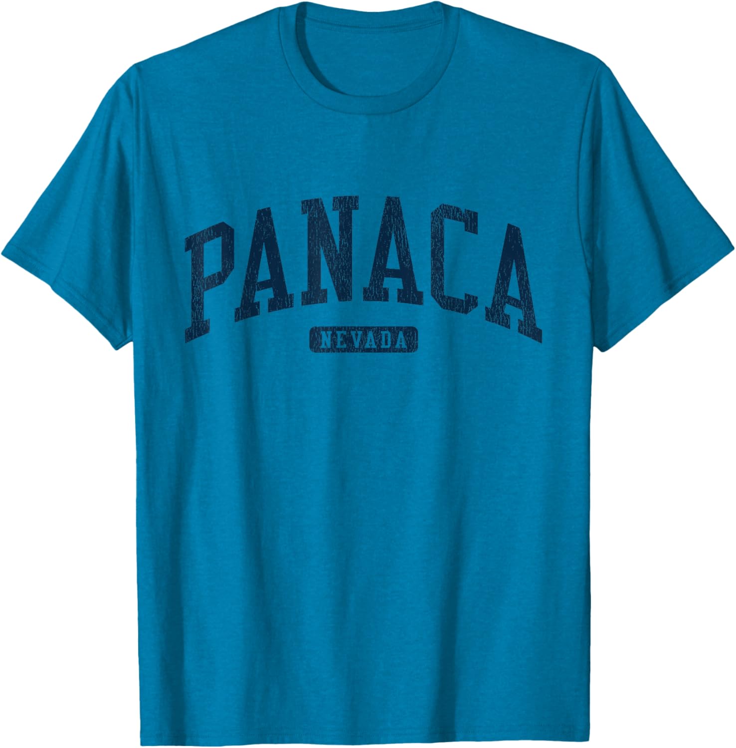 Panaca Nevada College University Blue T-Shirt for Casual Style - 10