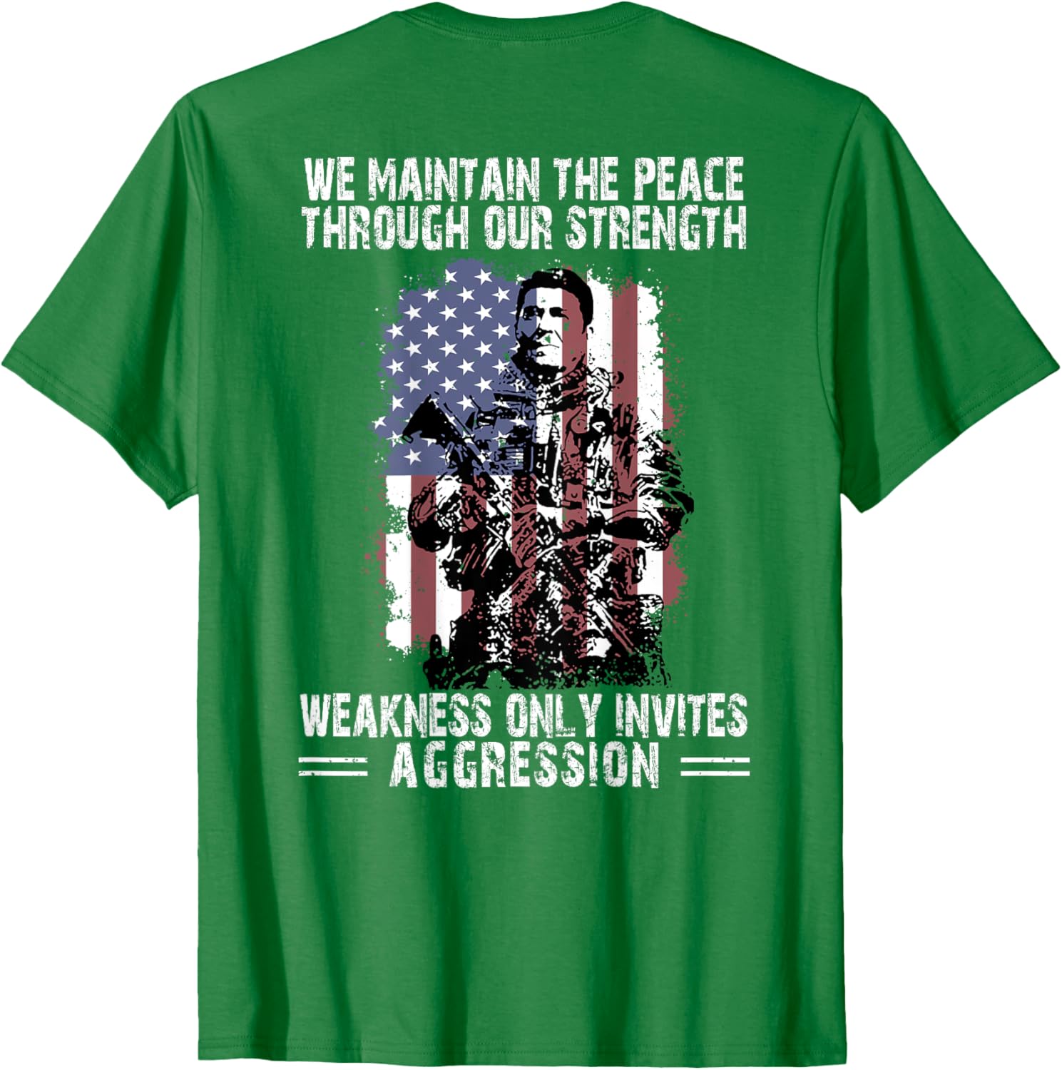 Peace Through Strength T-Shirt for Stylish Comfort and Statement Style - 1