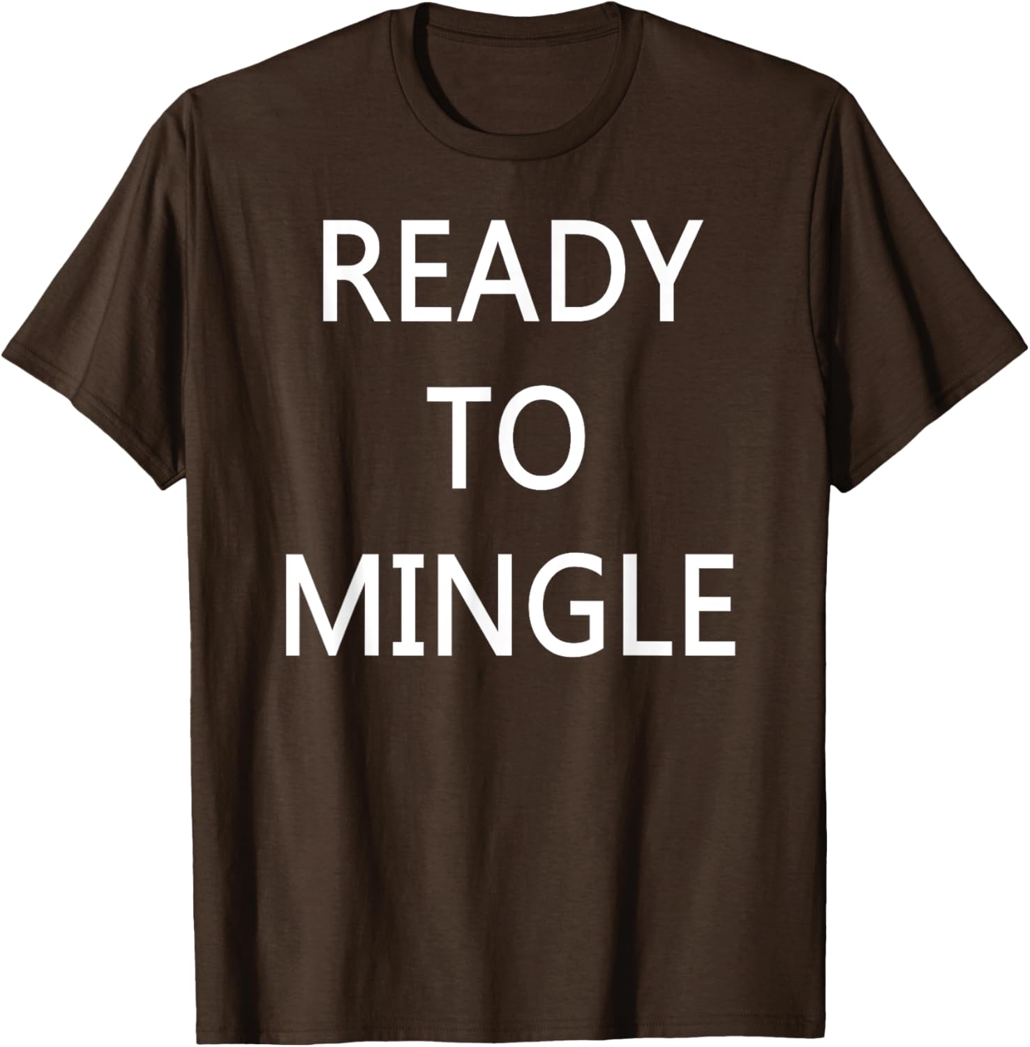 Ready to Mingle Single Status T-Shirt for Fun Lovers and Friends - 14