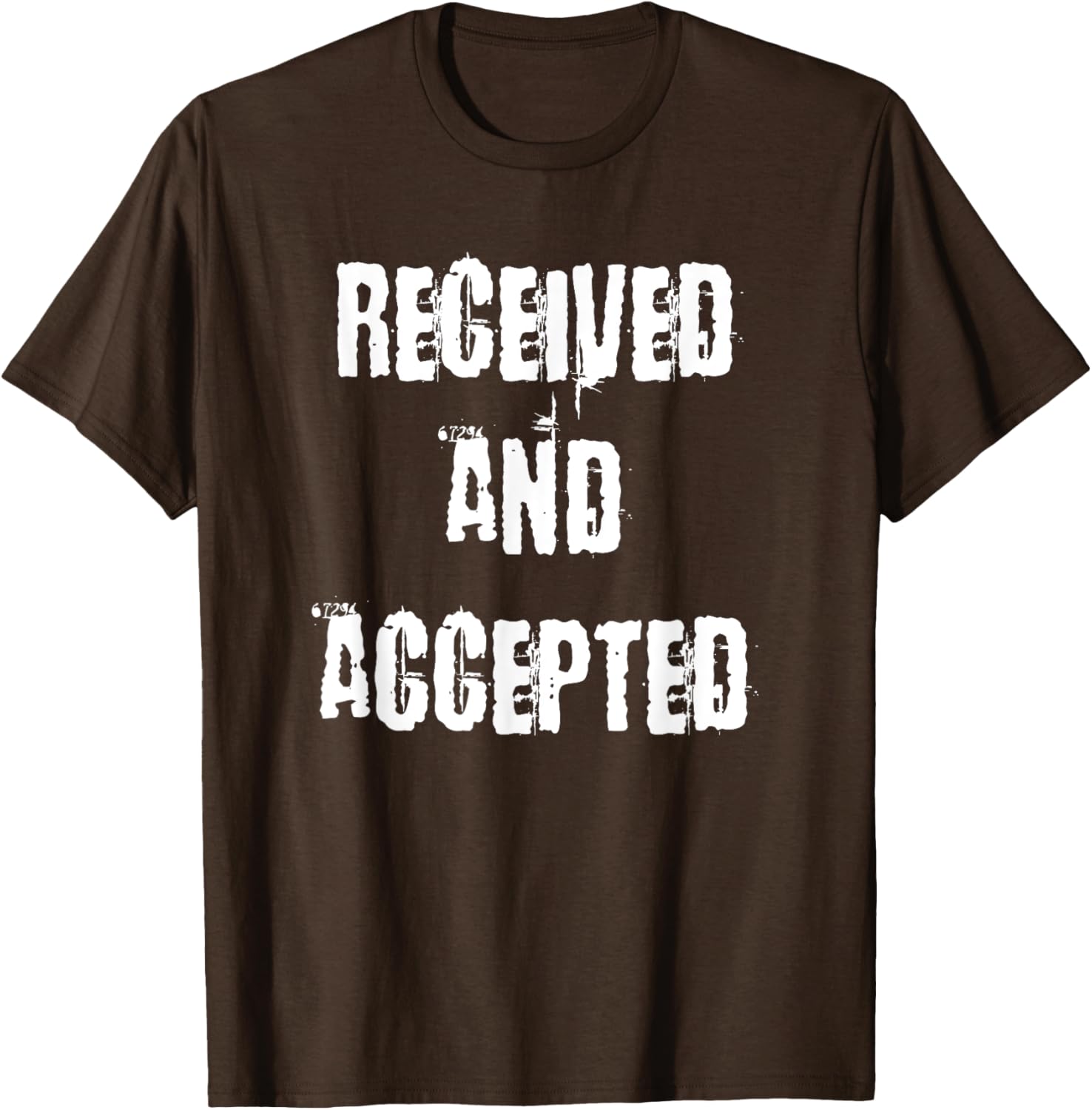 Unique Received and Accepted T-Shirt for Trendy Casual Style - 3