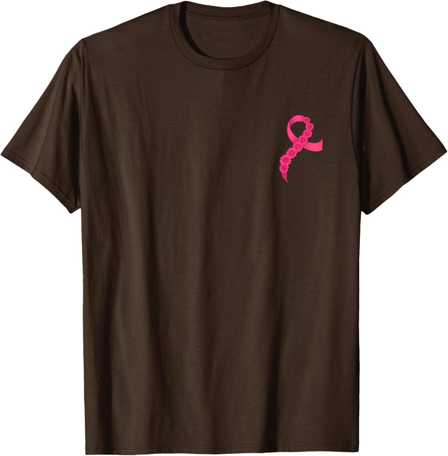 Support Breast Cancer Awareness with Pink Ribbon T-Shirt for Men and Women - 7