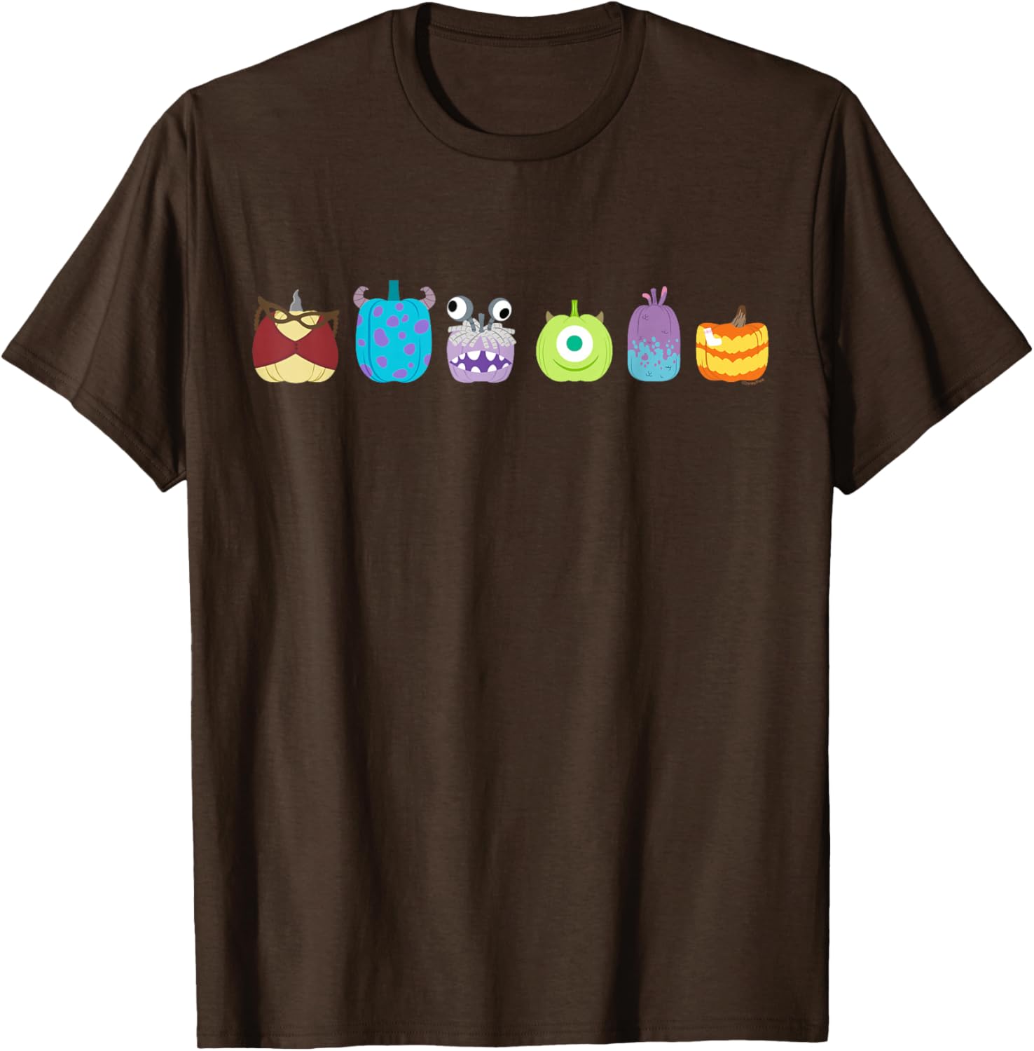 Monsters Inc Halloween Pumpkin T-Shirt for Kids and Adults Fun Apparel - 12