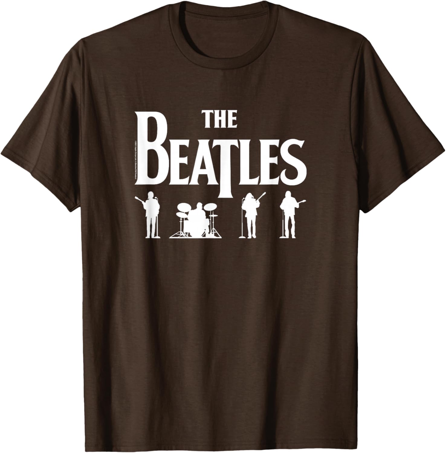 The Beatles Let It Be Light Silhouettes T-Shirt for Music Lovers - 5