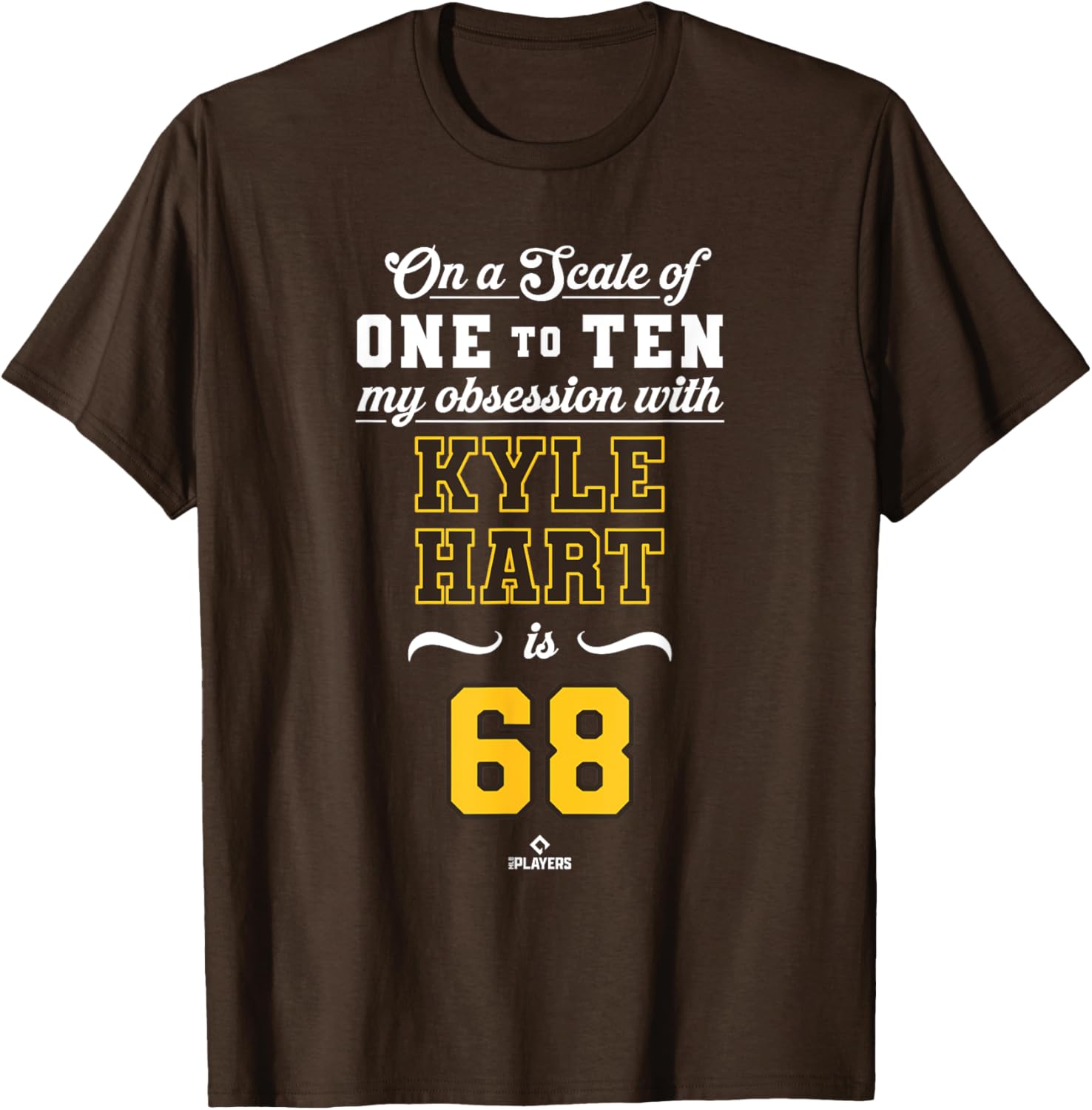 Obsession Kyle Hart 68 San Diego MLBPA T-Shirt for Comfort and Style - 1