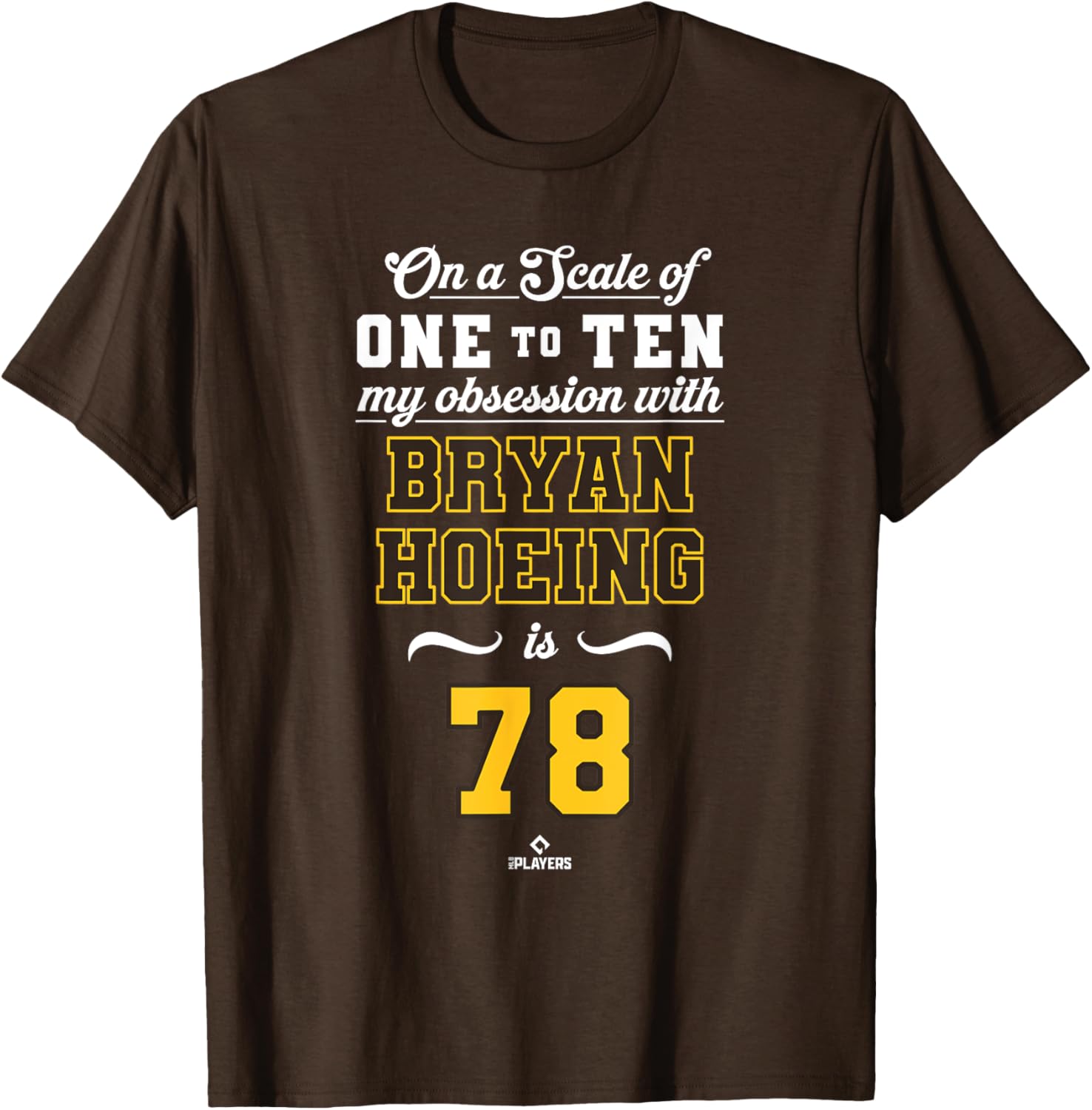 Obsession Bryan Hoeing 78 San Diego MLBPA T-Shirt for Fans and Comfort - 3