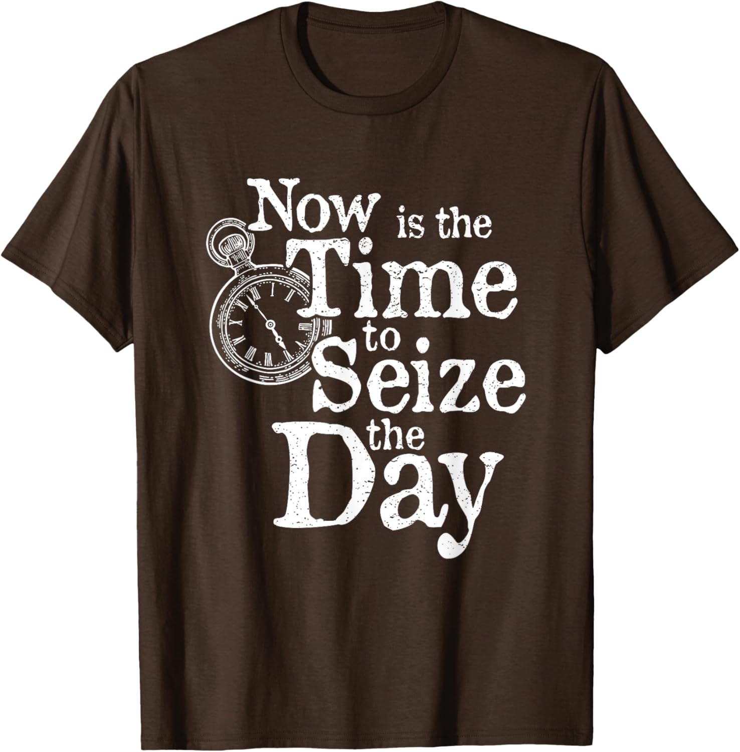 Seize the Day Motivational Quote T-Shirt for Back to School Fun - 12