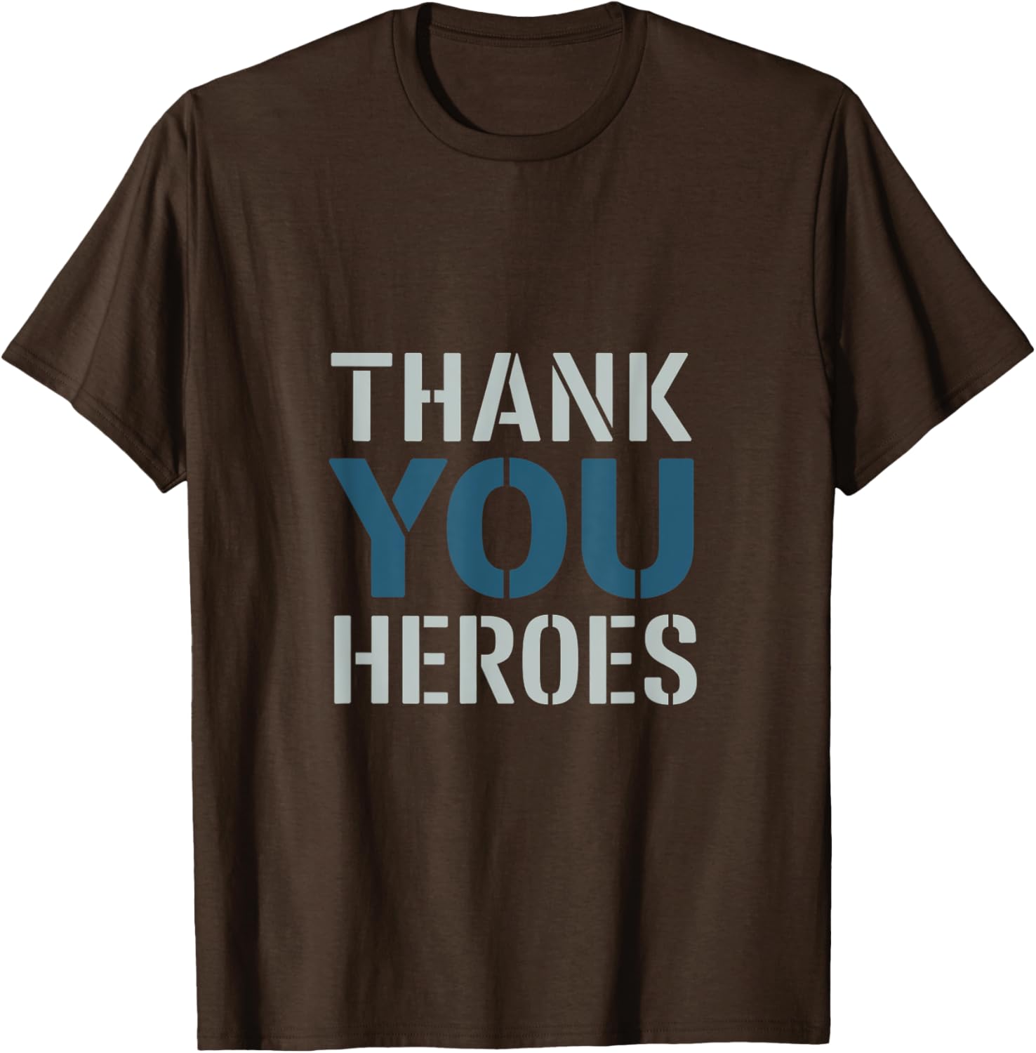 Thank You Heroes Tribute T-Shirt for Everyday Appreciation and Support - 6