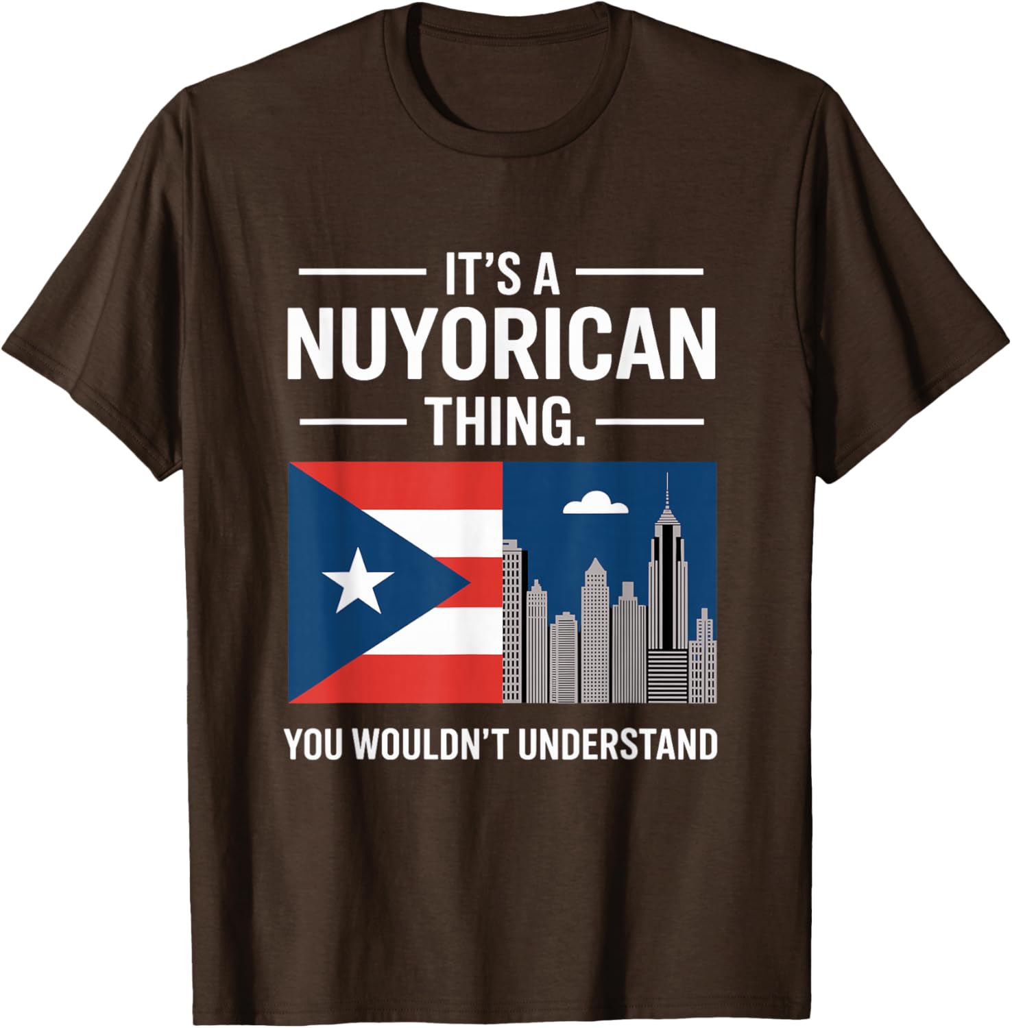 Nuyorican Puerto Rico Boricua New York T-Shirt for Proud Locals - 2
