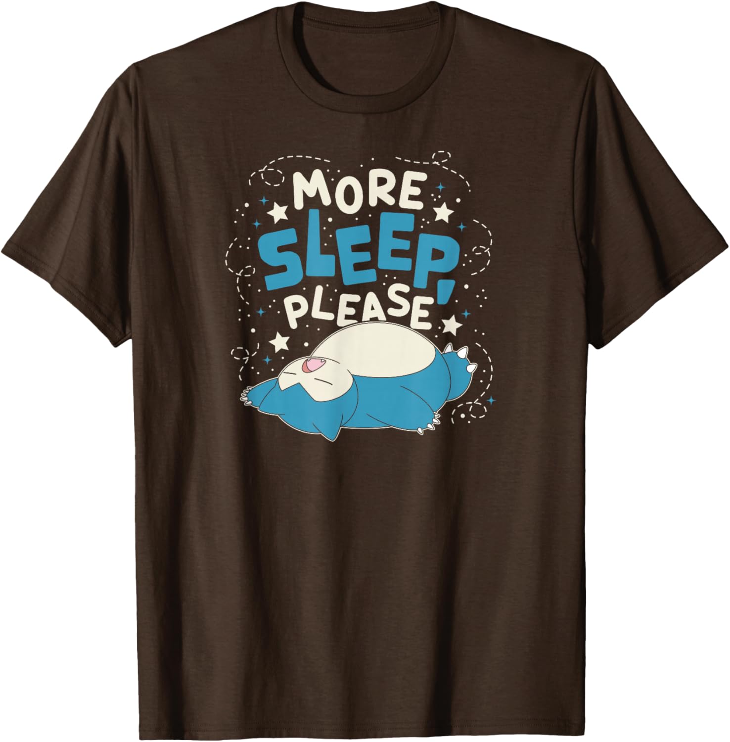 Snorlax More Sleep Please T-Shirt for Pokémon Fans - Comfy and Cute - 13