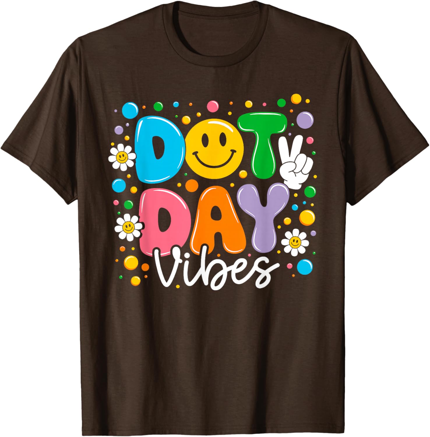 Happy Dot Day 2025 Colorful Polka Dot T-Shirt for Kids and Teachers - 9