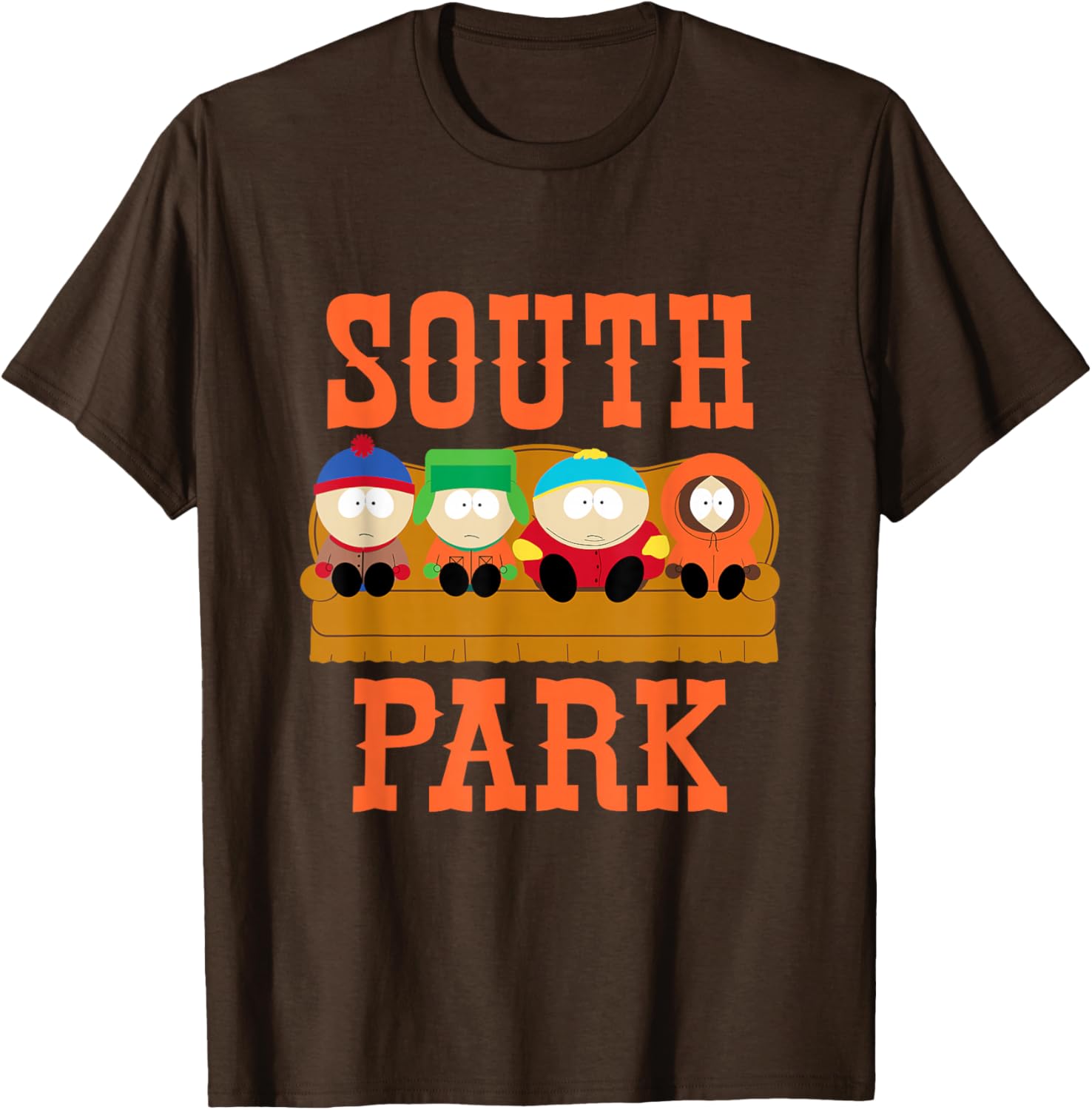 South Park Couch Line Up T-Shirt for Fans of Fun and Fashion - 8
