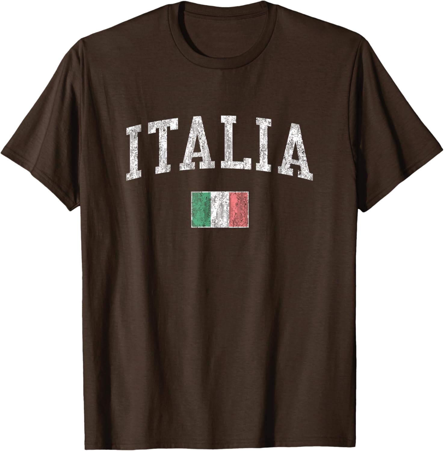 Vintage Italy T-Shirt with Italian Flag for Sports Fans and Travelers - 8