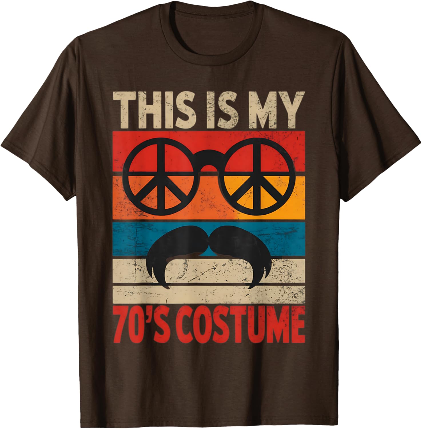 Retro 70s Disco T-Shirt for Men - This Is My 70s Costume Style - 19
