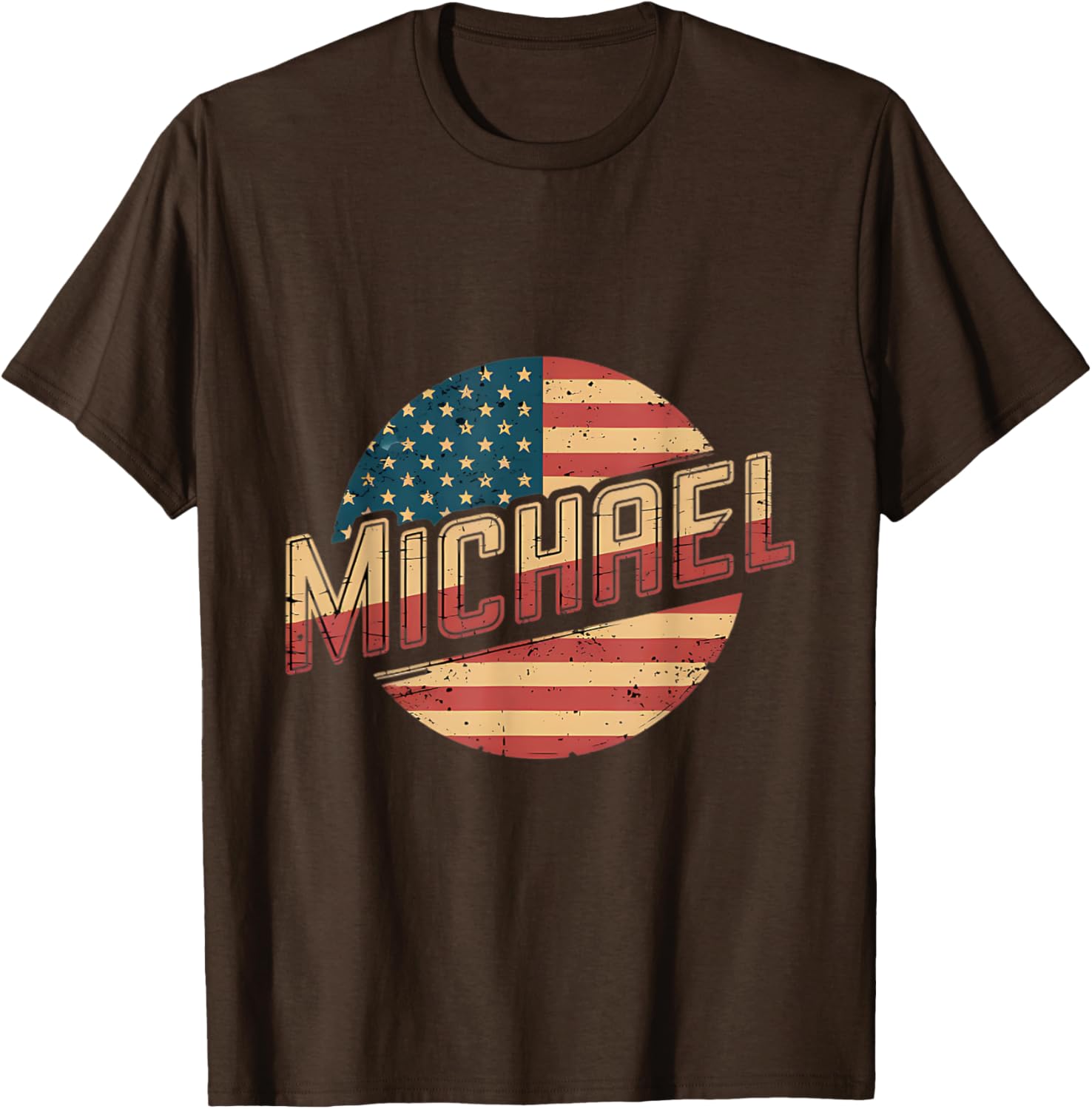 Personalized Michael USA Flag Patriot T-Shirt for Proud Americans - 2