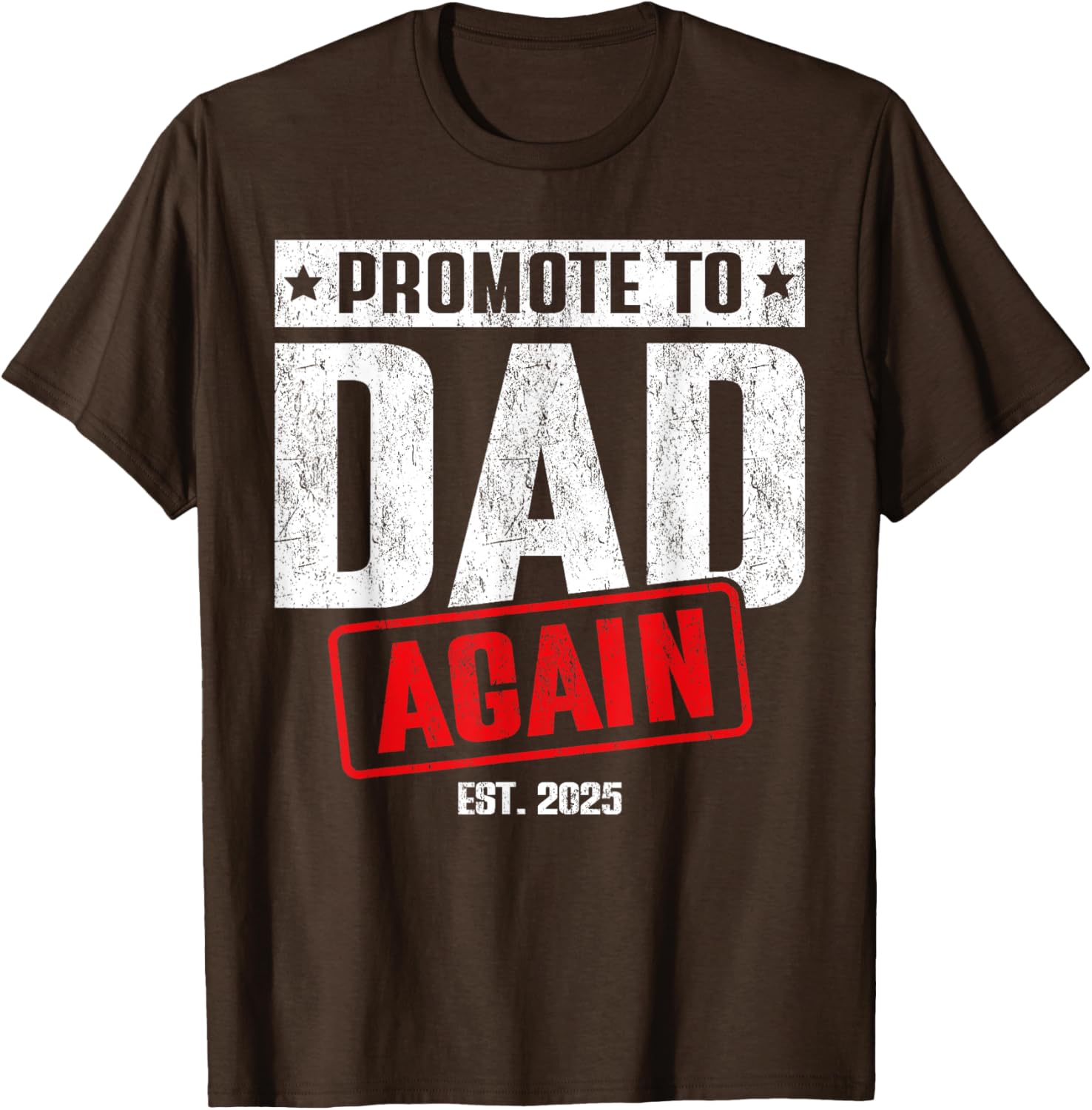 Vintage Retro Dad 2025 T-Shirt for Men - Perfect Gift for New Dads - 18