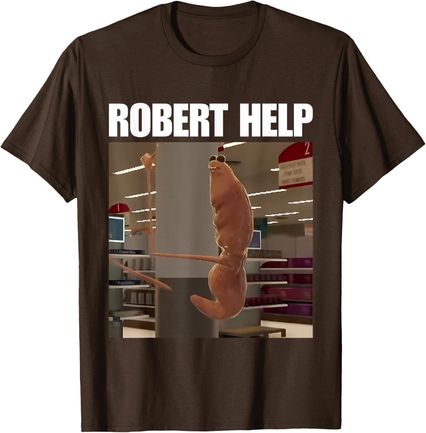 Robert Help Marcus The Worm T-Shirt for Fun Fashion Lovers - 3