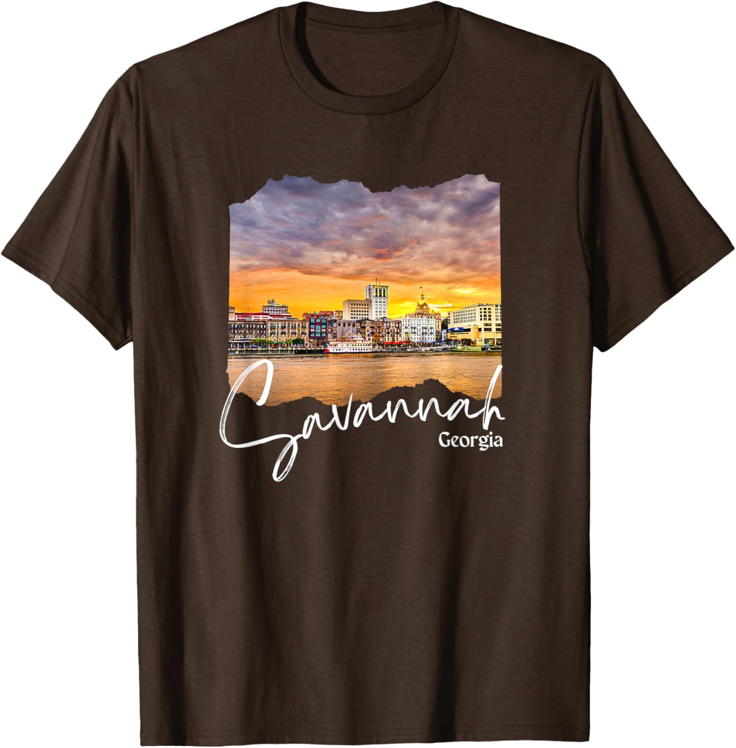 Savannah Georgia Souvenir T-Shirt Perfect for Beach Lovers and Tourists - 4