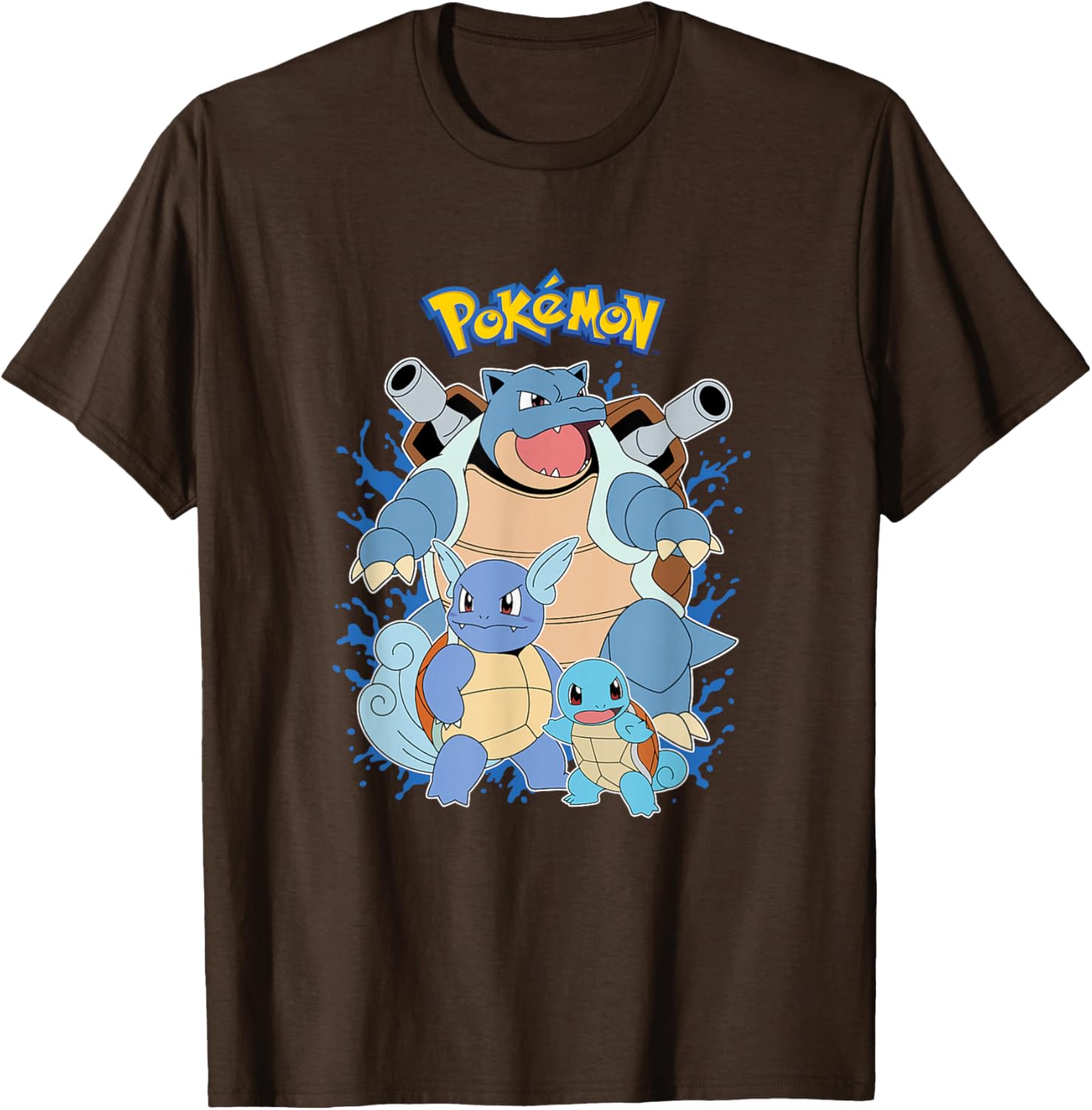 Squirtle Evolution T-Shirt for Pokémon Fans - Fun Graphic Tee Design - 7