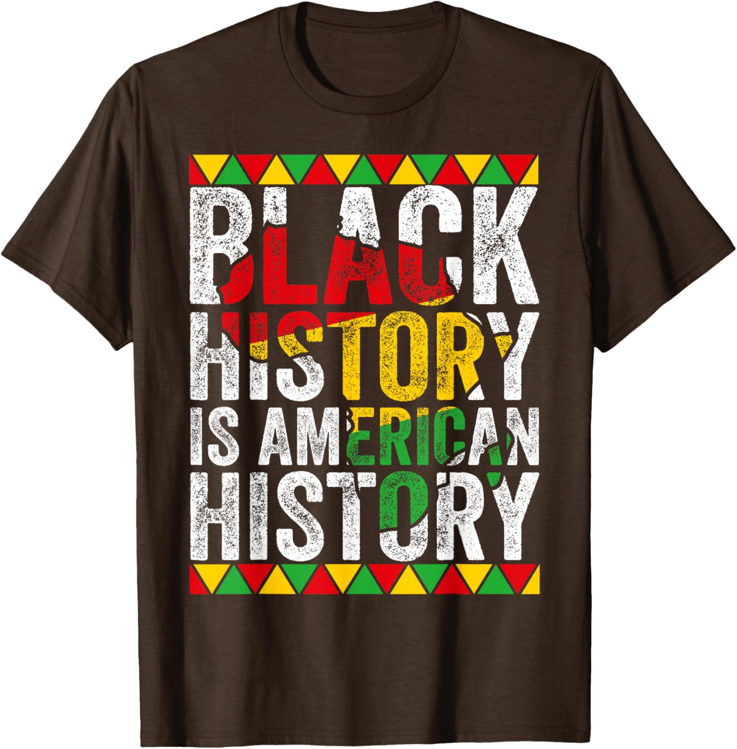 Patriotic Black History is American History African American T-Shirt - 18