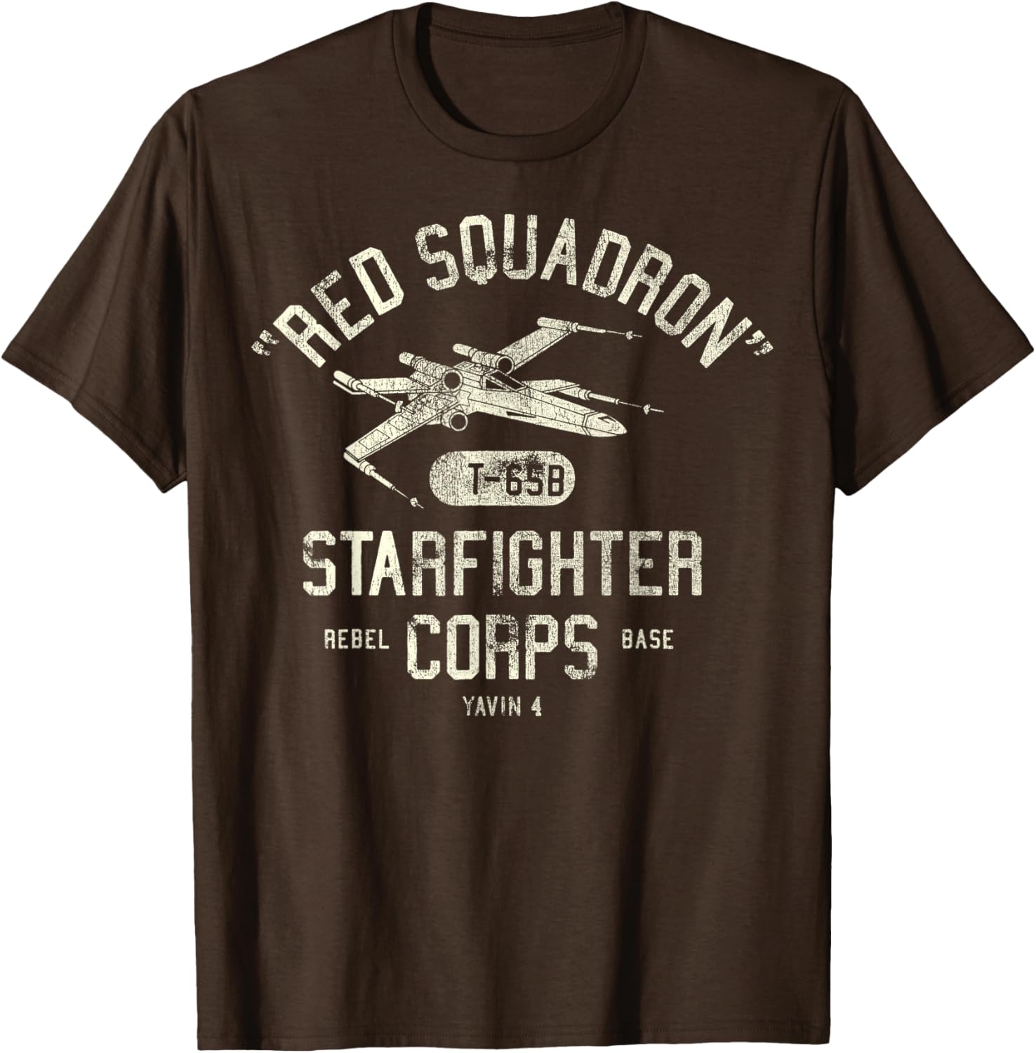 Star Wars X-Wing Starfighter Corps Collegiate T-Shirt for Fans - 3