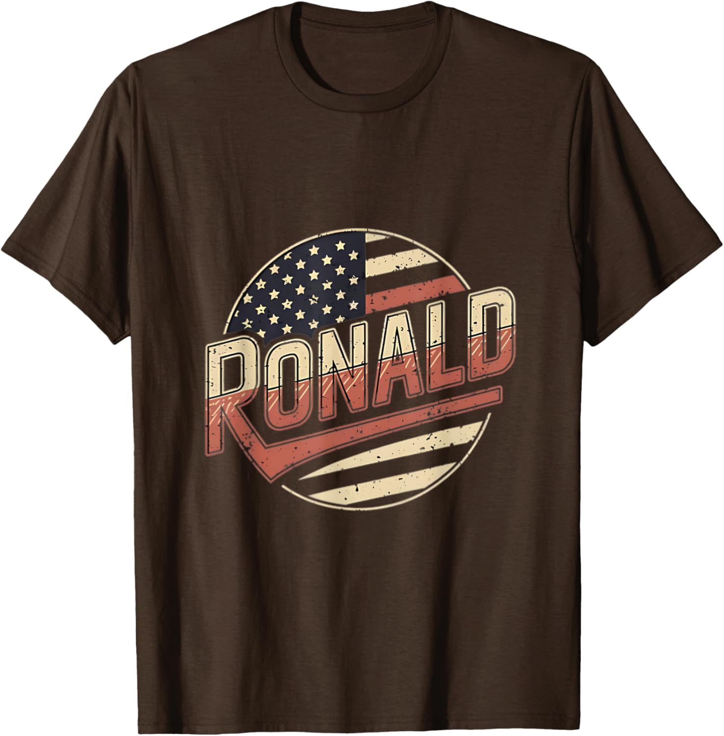 Personalized Ronald Patriot T-Shirt with USA Flag Design for Fans - 12