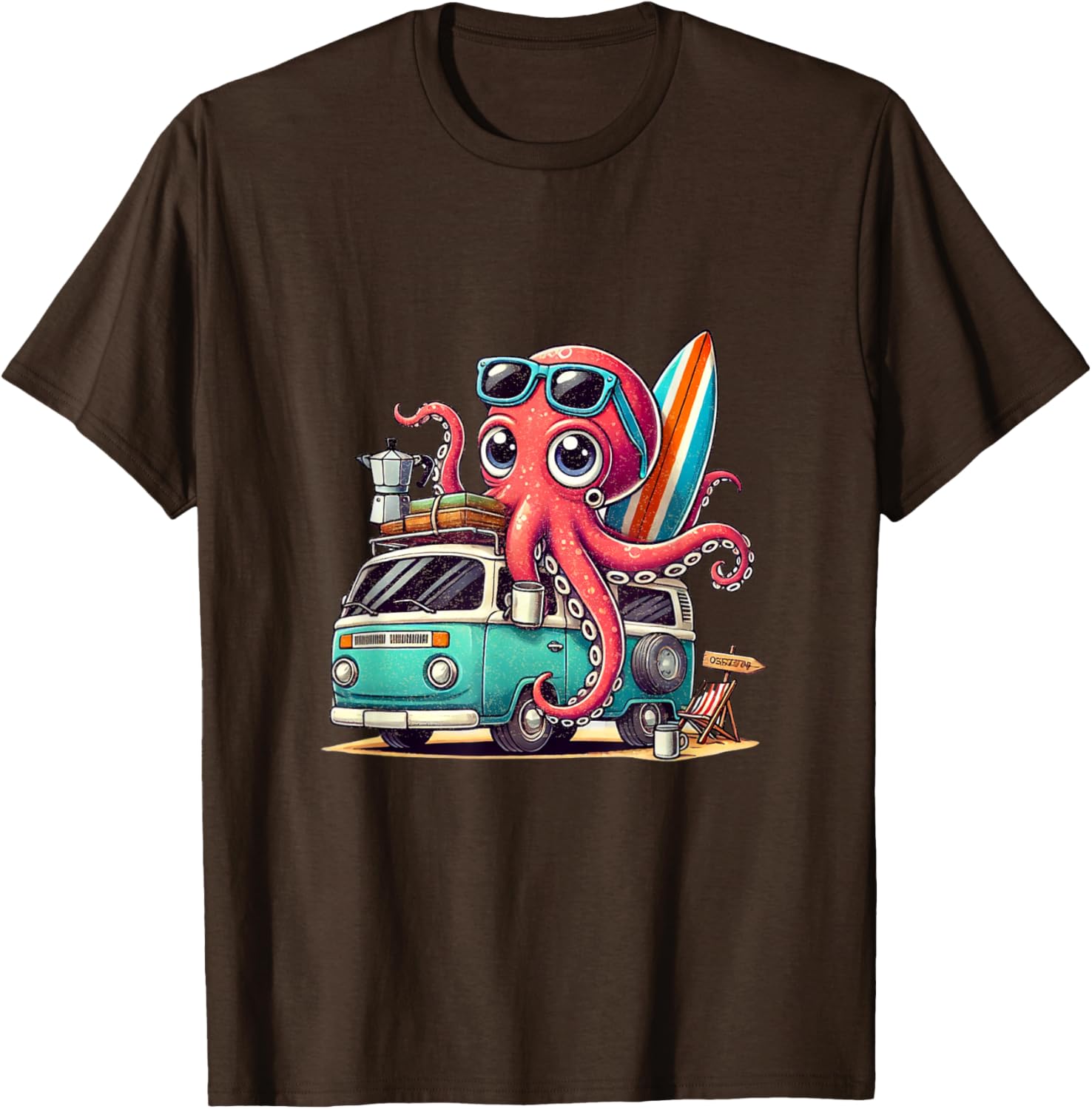 Octoescapes T-Shirt for Fun Adventure Lovers - Stylish and Comfortable Design - 9