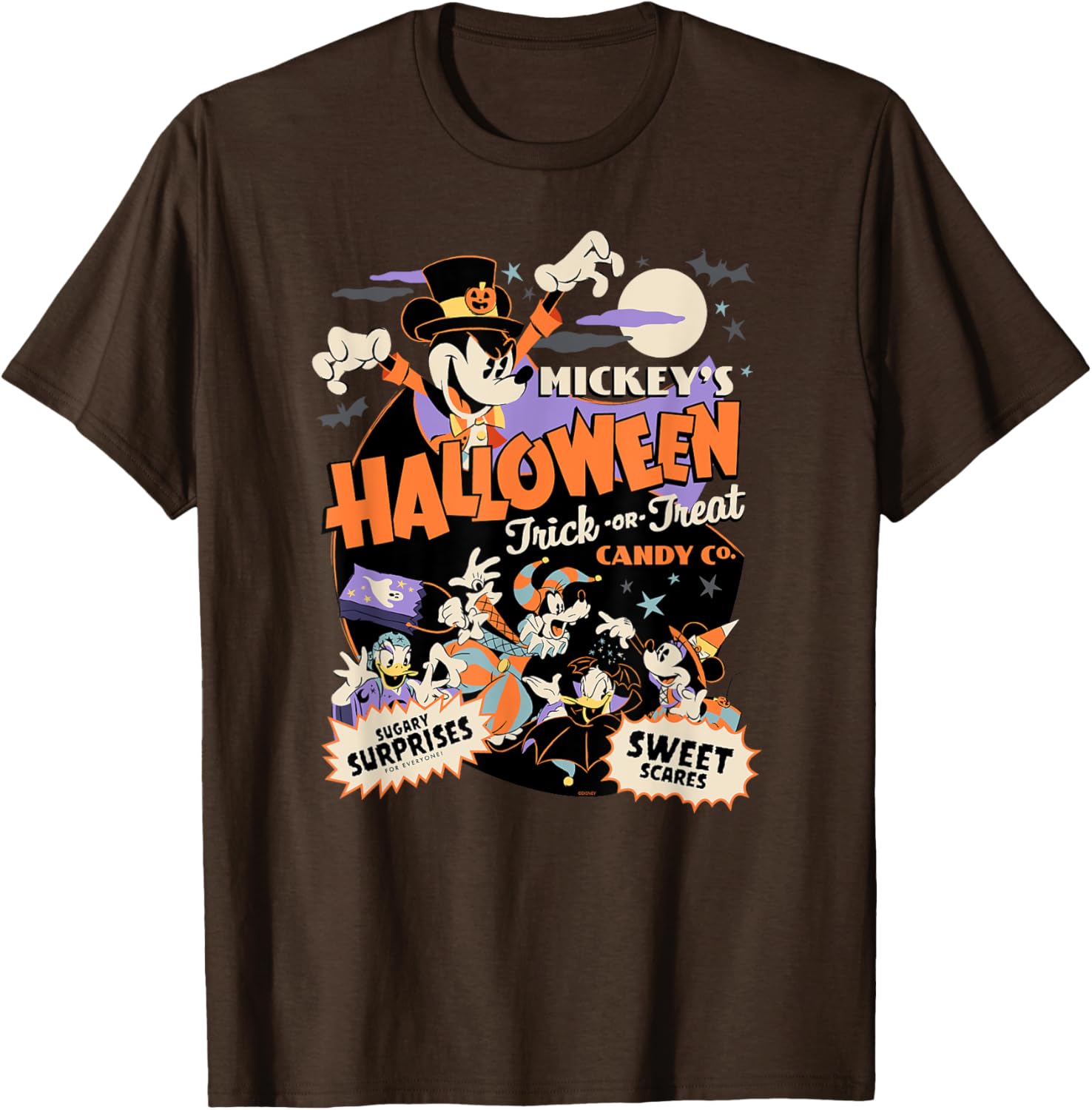 Disney Mickey Halloween Trick or Treat Candy Co T-Shirt for Kids - 16