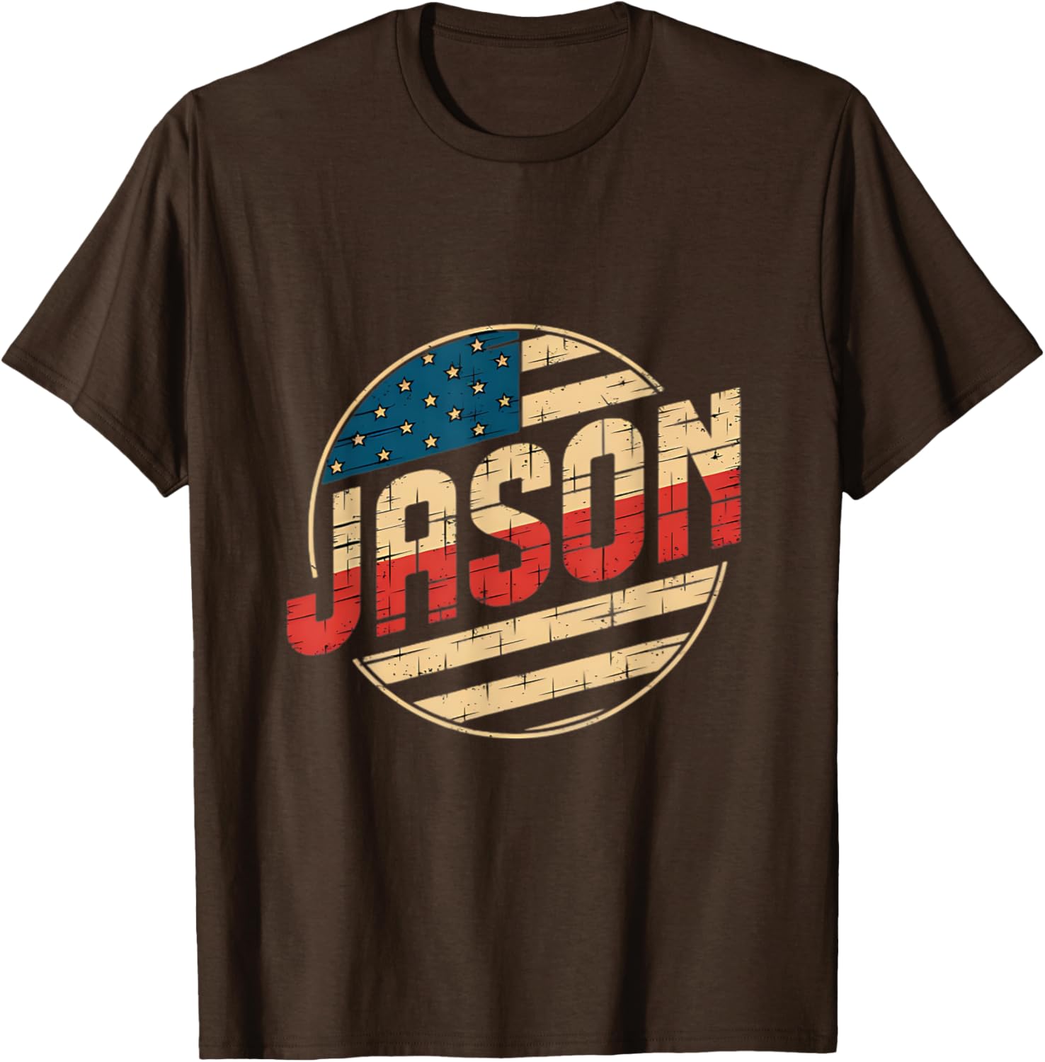 Personalized USA Flag Patriot T-Shirt for JASON - Unique Gift Idea - 3