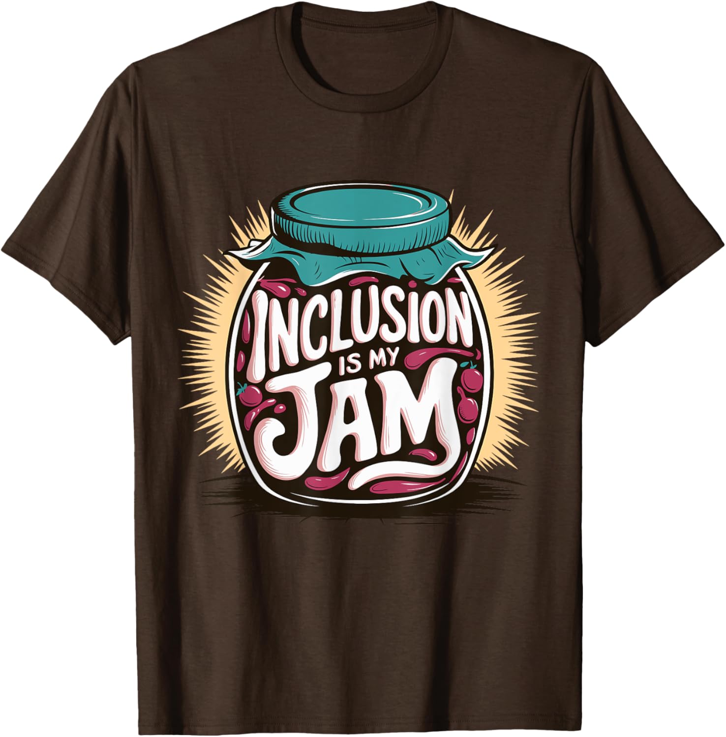 Inclusion Is My Jam T-Shirt for Special Ed SPED Teachers - Fun Apparel - 6