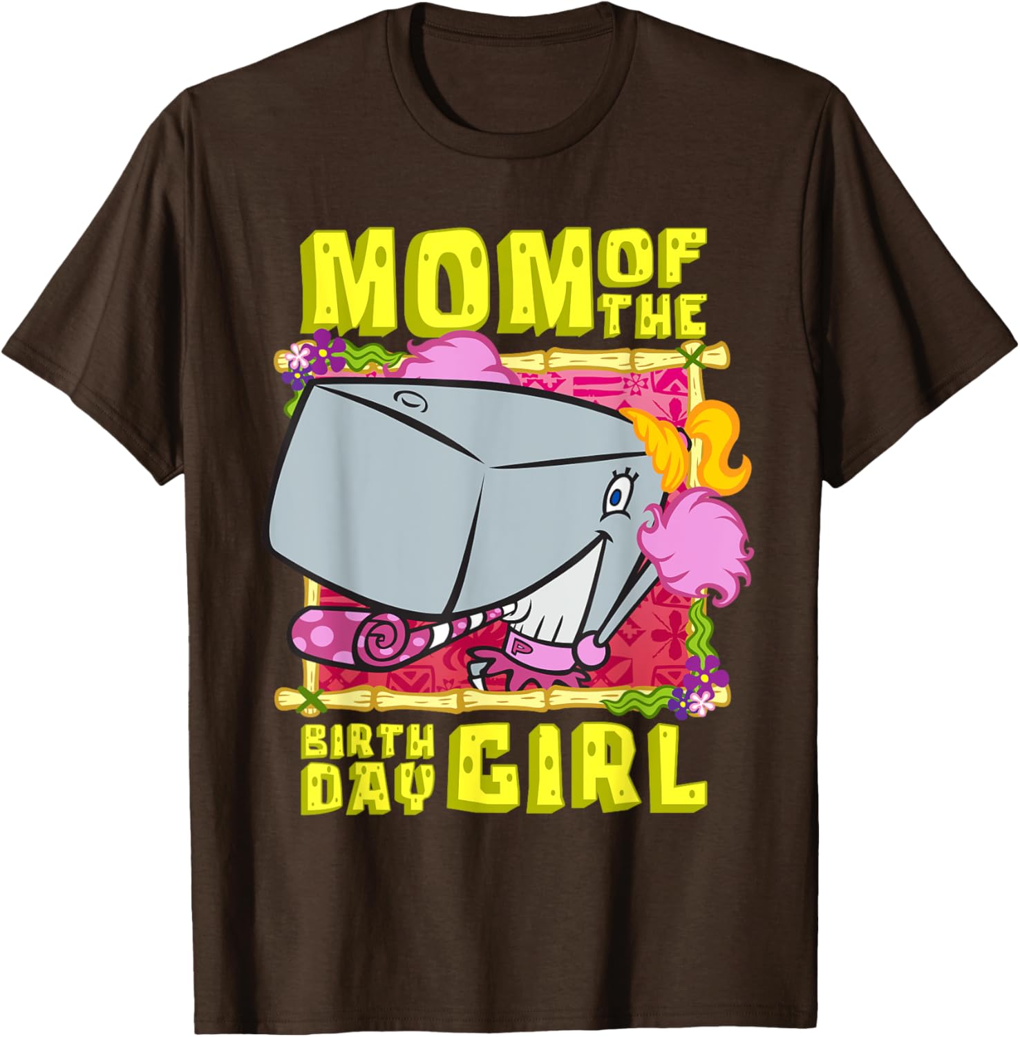 SpongeBob Pearl Krabs Mom T-Shirt Perfect Gift for Birthday Girls - 19