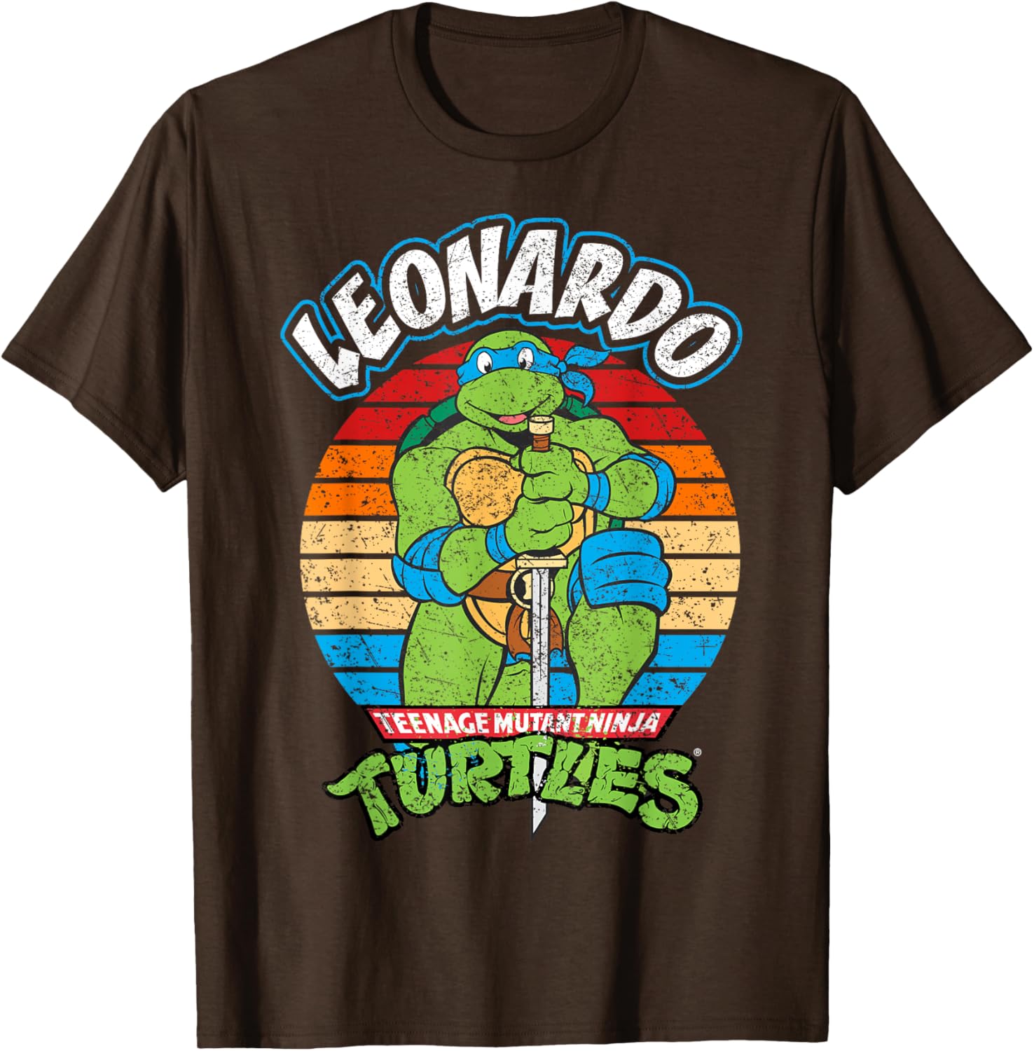 Teenage Mutant Ninja Turtles Leonardo Action T-Shirt for Fans - 19