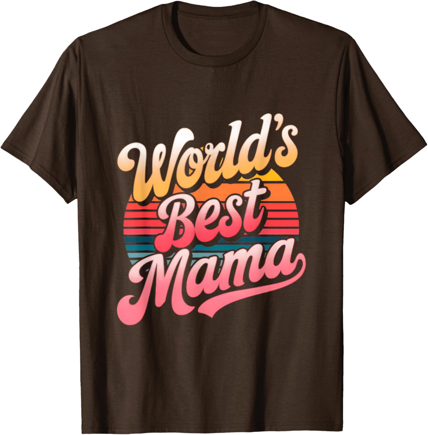 World's Best Mama T-Shirt for Stylish Moms - Perfect Gift Idea - 6