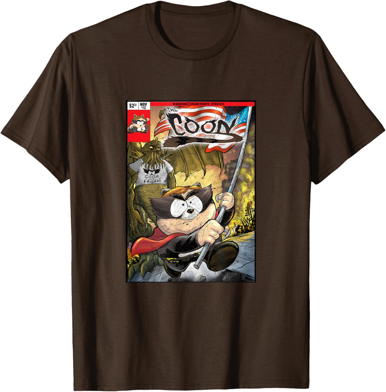 South Park Coon And Friends Comic Cover T-Shirt for Fans and Collectors - 15