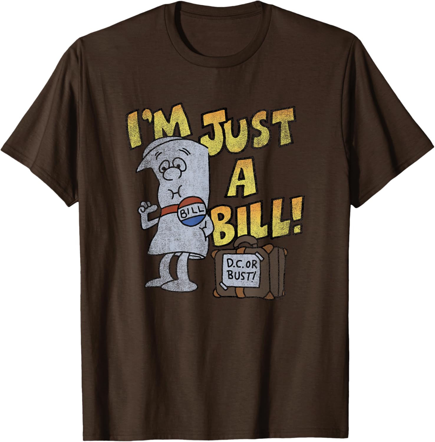 Ripple Junction Schoolhouse Rock I'm Just A Bill Congress T-Shirt - 3