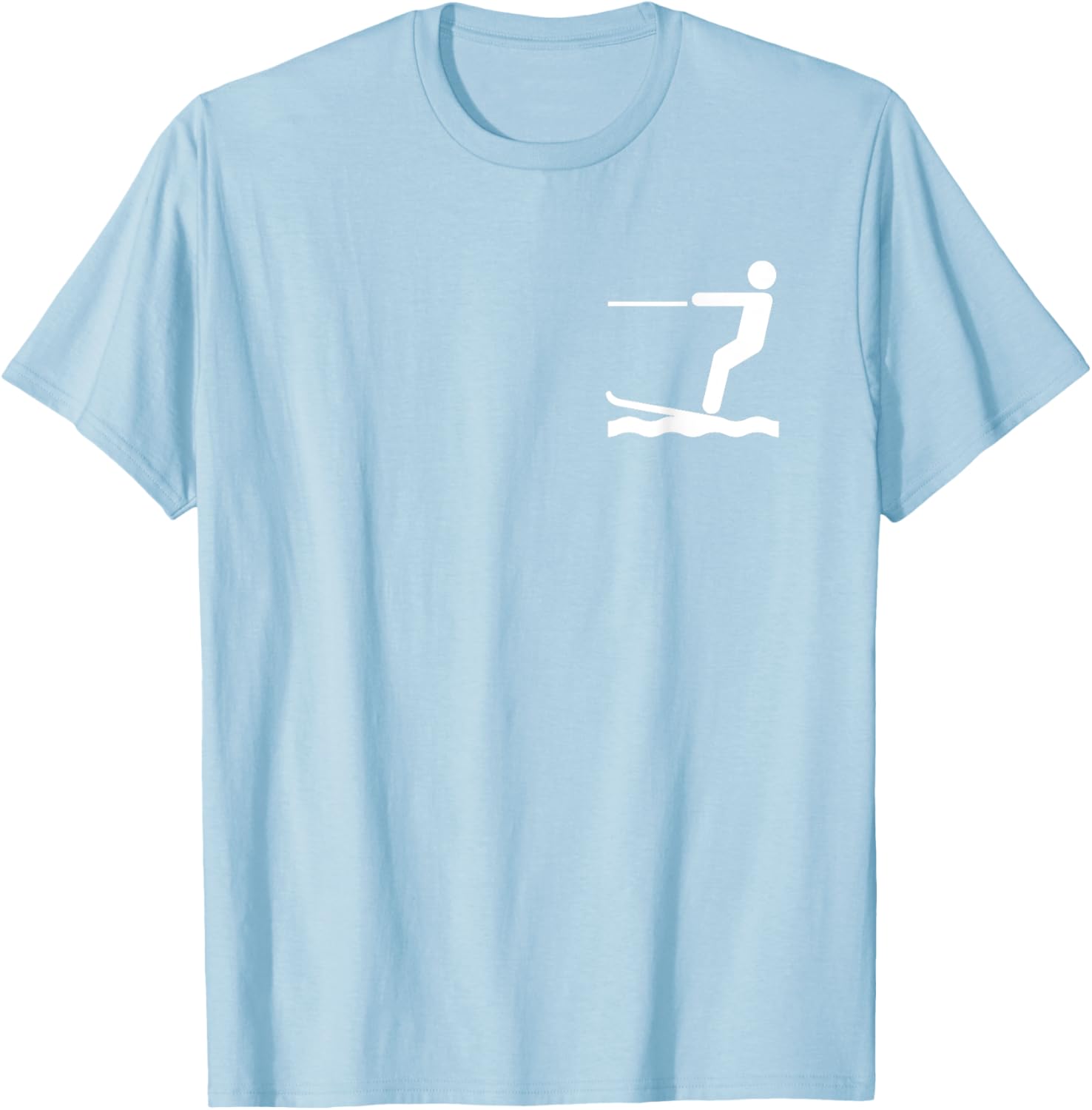 Water Ski Fun Logo T-Shirt for Enthusiasts - Perfect Waterski Apparel - 9