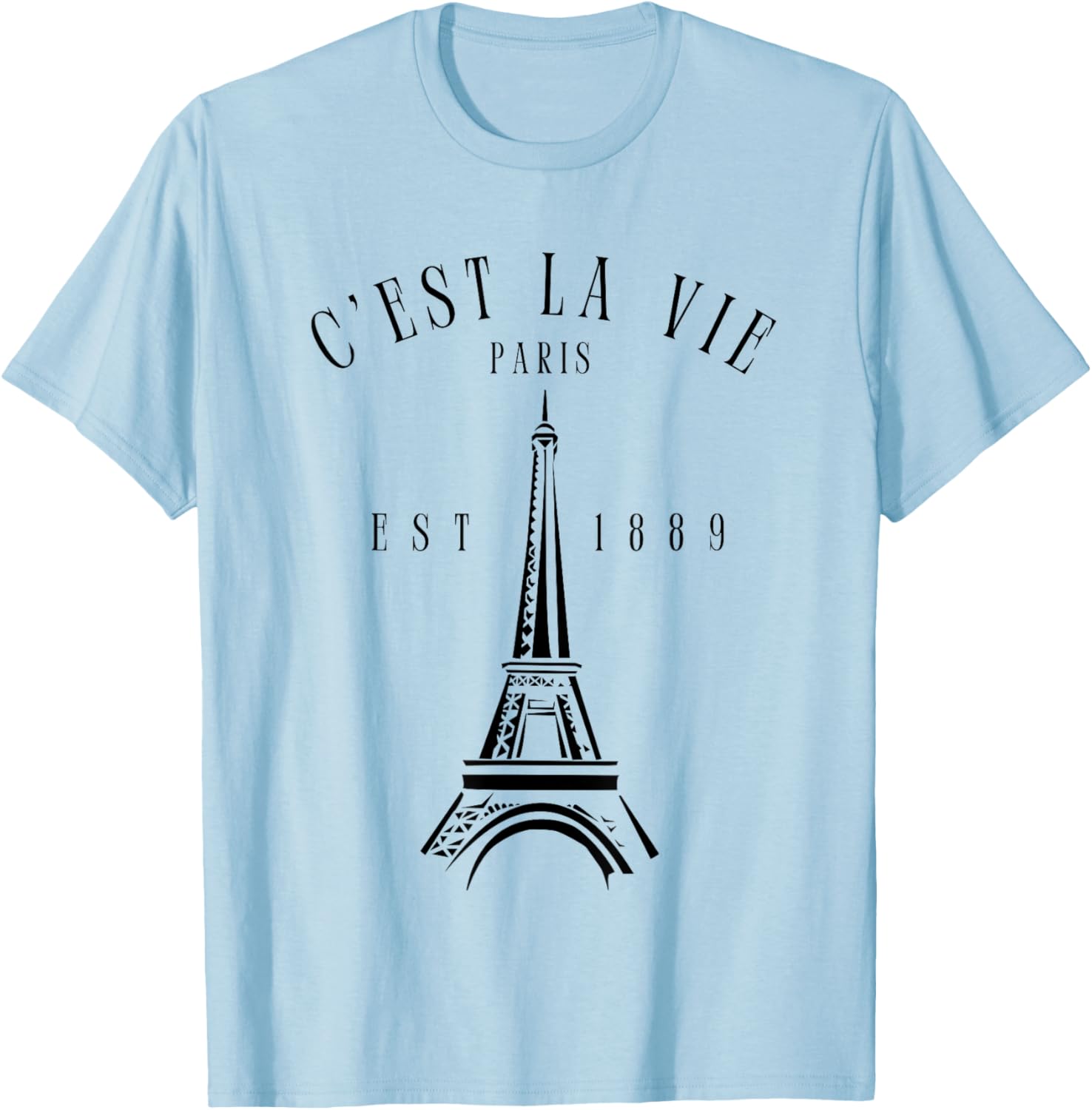 Vintage Eiffel Tower T-Shirt for Paris Lovers – C'est La Vie Style - 5